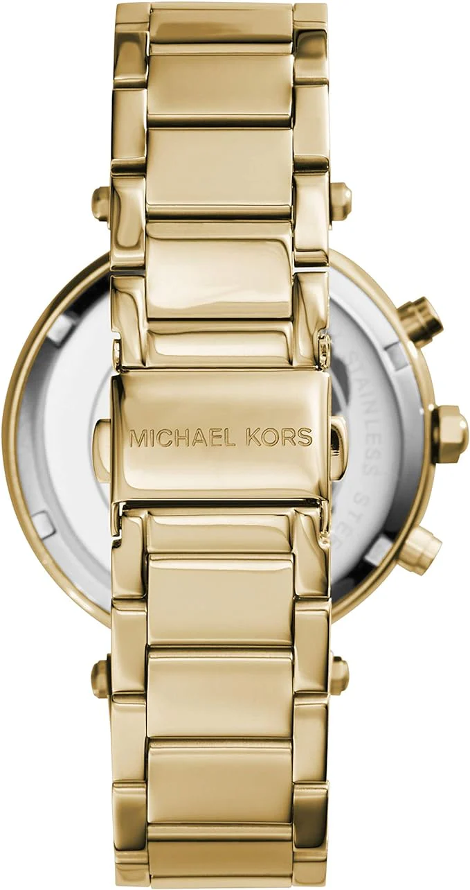 Michael Kors Ladies Watch Parker 39mm Gold - Image 3