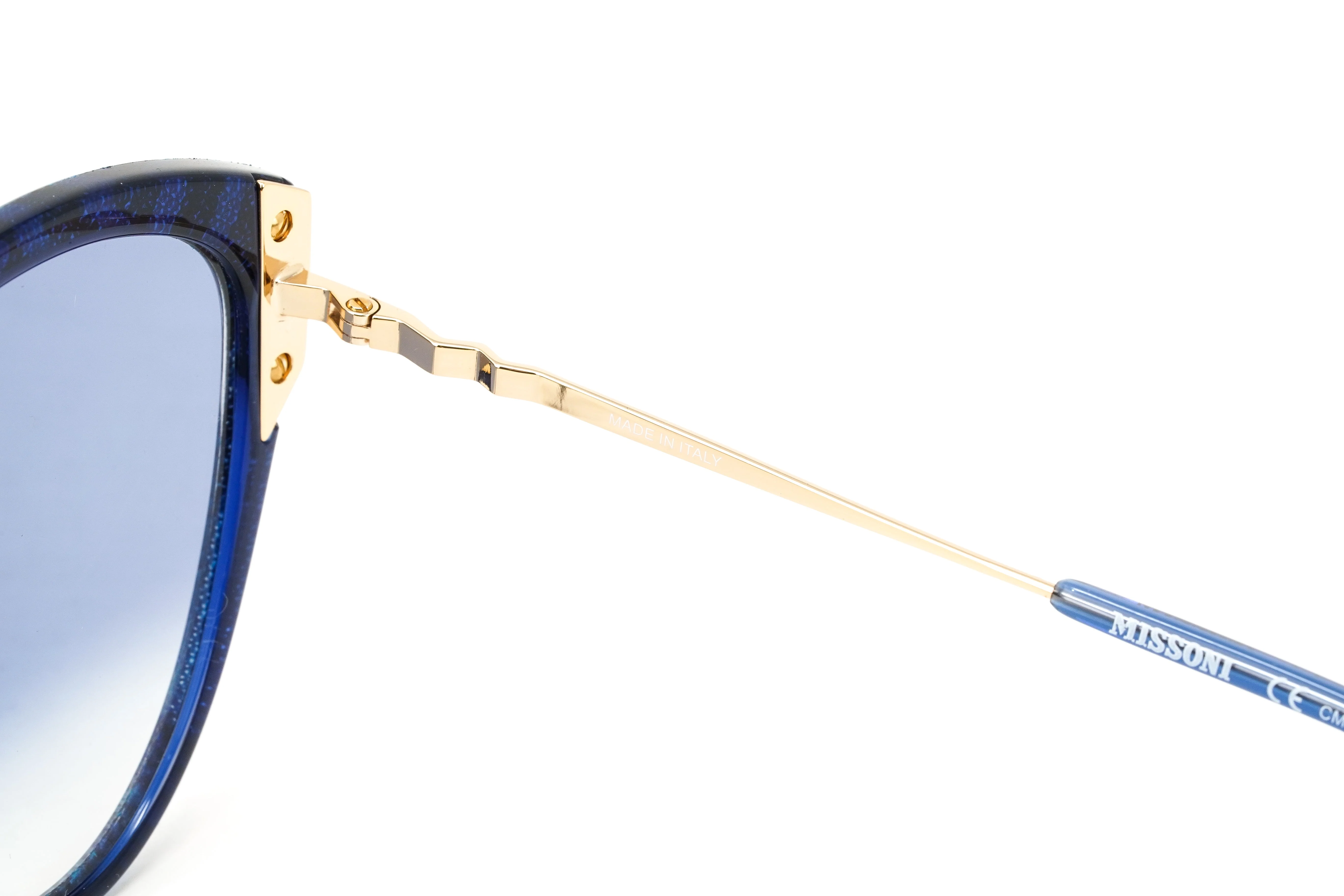 Missoni Women's Sunglasses Cat Eye Blue - Image 3