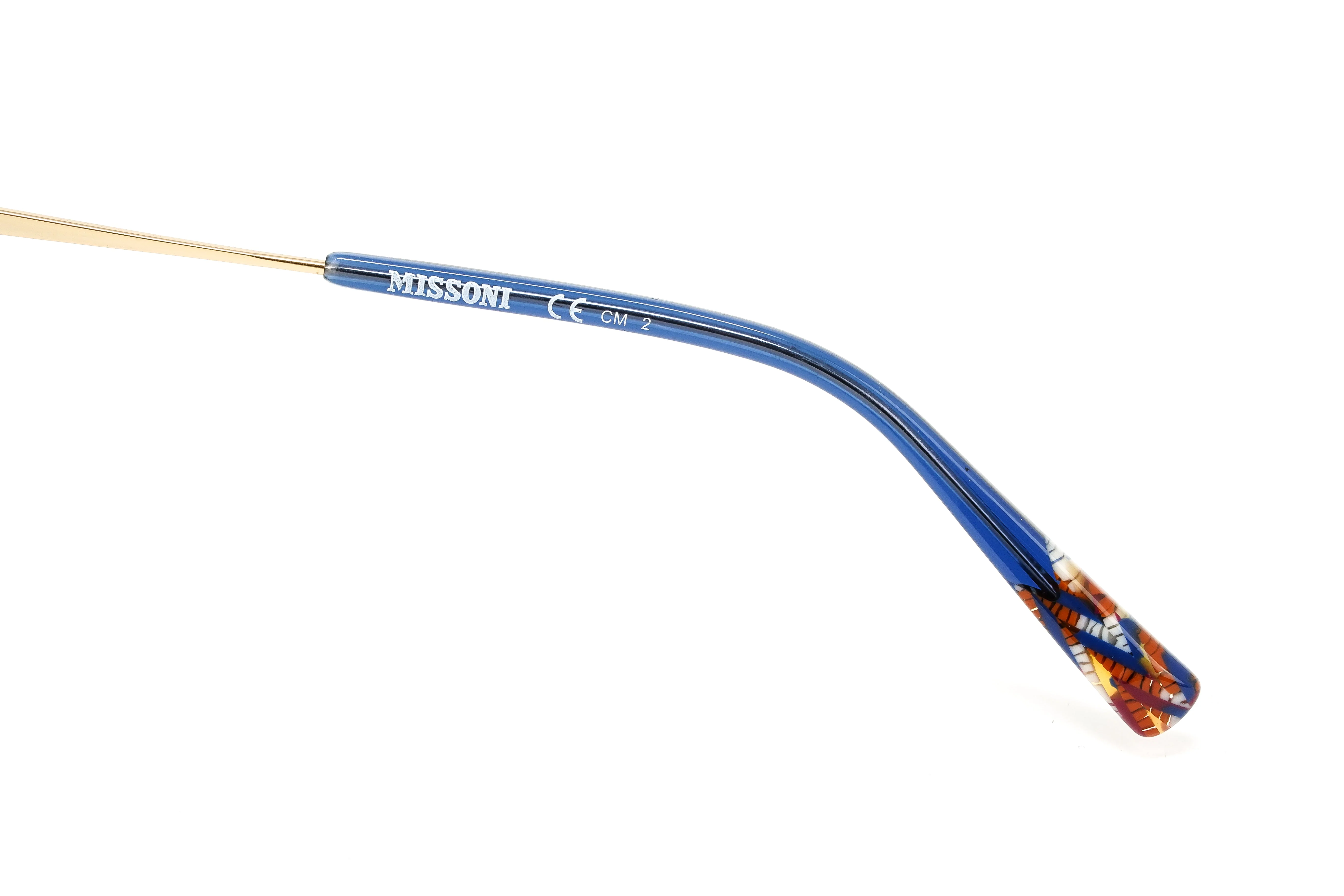 Missoni Women's Sunglasses Cat Eye Blue - Image 4