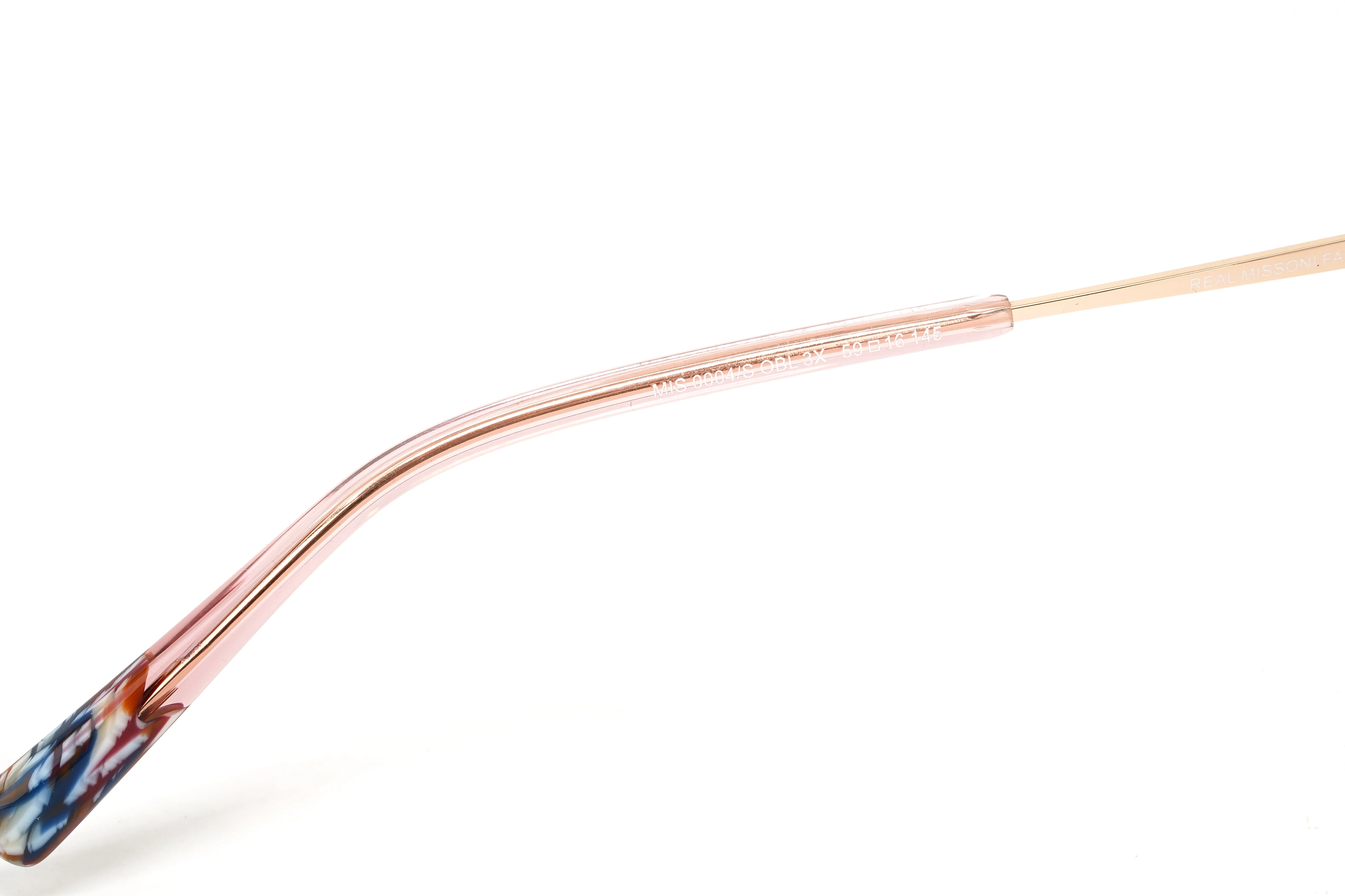 Missoni Women's Sunglasses Cat Eye Pattern Pink - Image 5