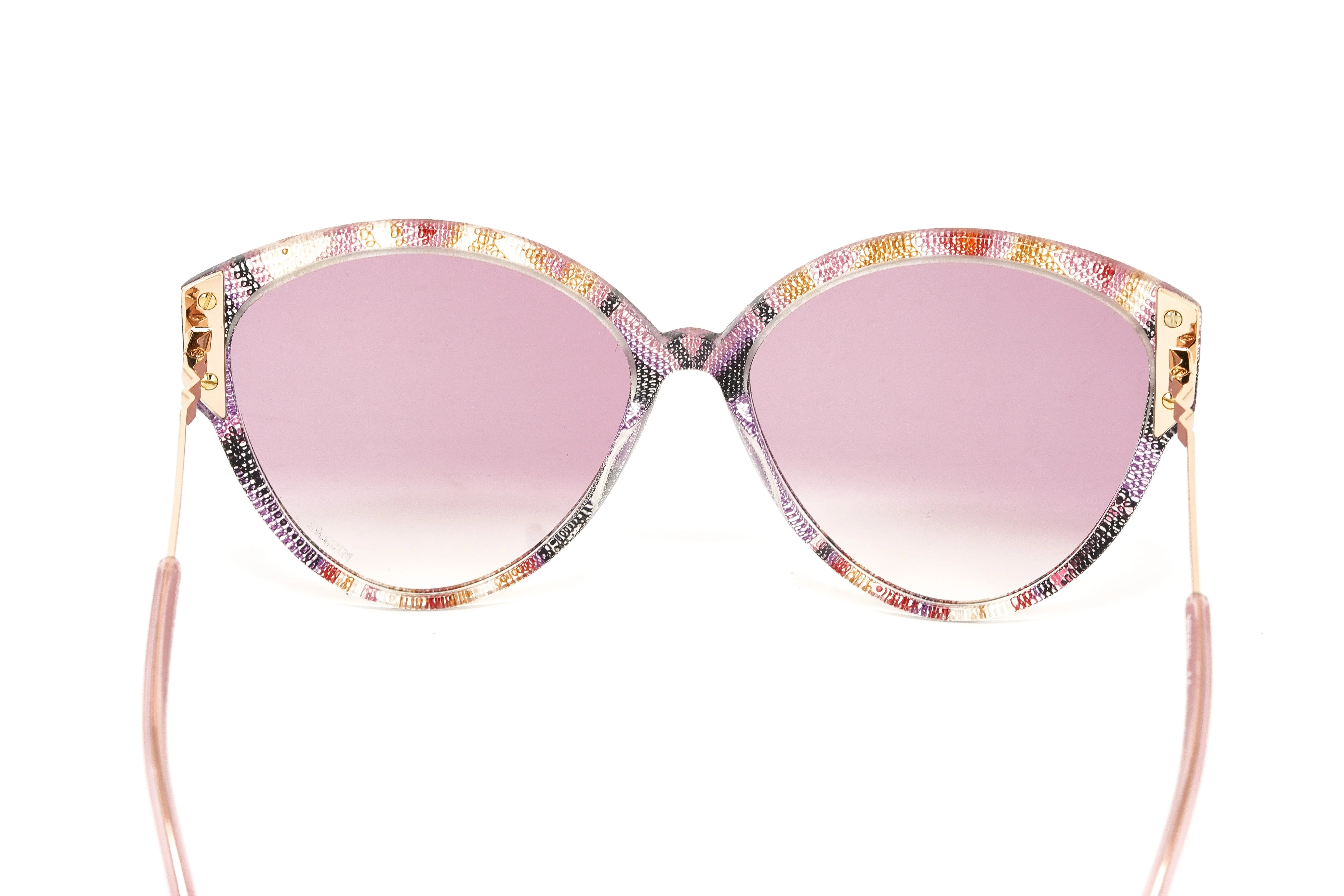 Missoni Women's Sunglasses Cat Eye Pattern Pink - Image 8