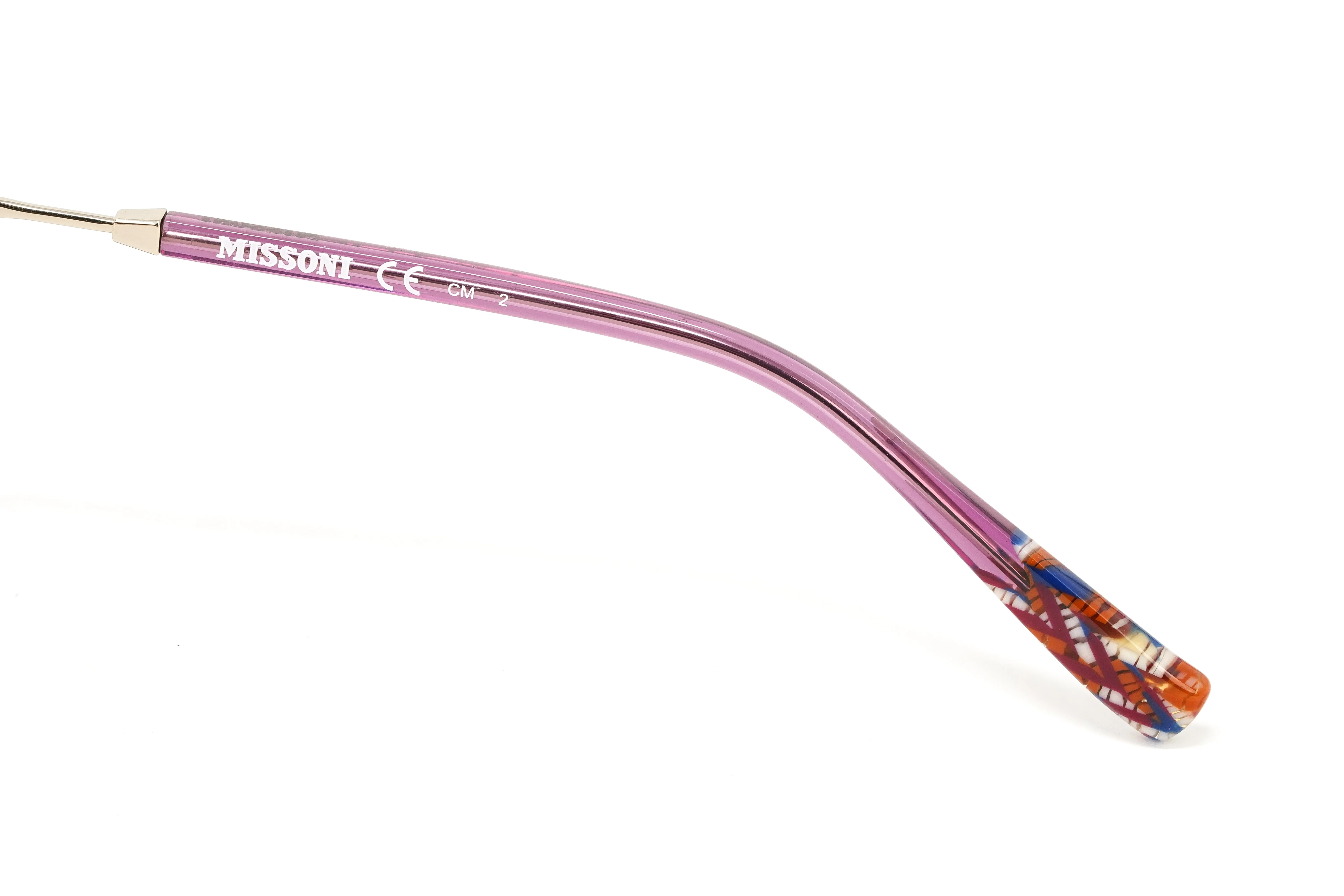 Missoni Women's Sunglasses Round Pilot Silver/Pink - Image 3