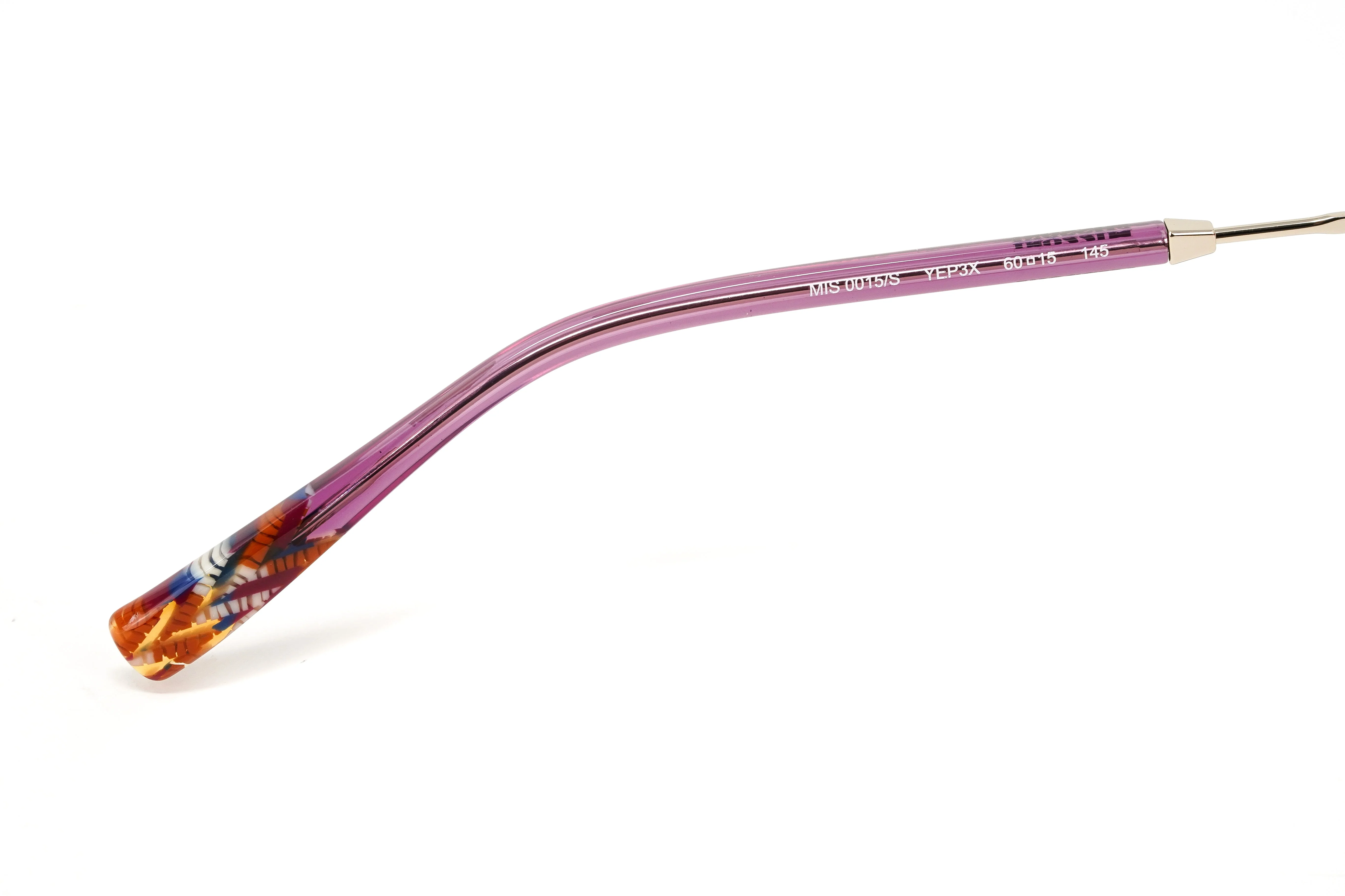 Missoni Women's Sunglasses Round Pilot Silver/Pink - Image 4