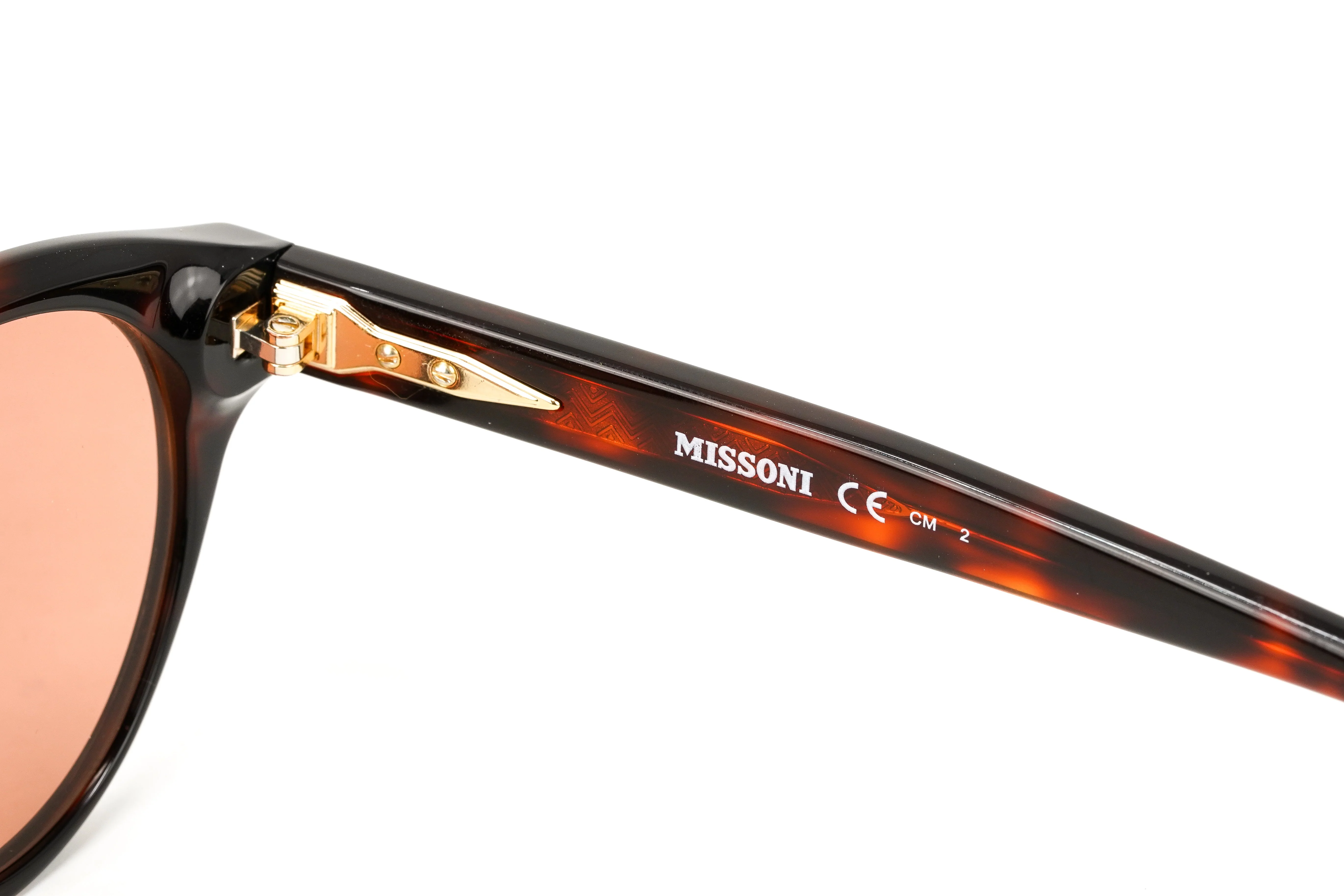 Missoni Women's Sunglasses Round Dark Havana - Image 3