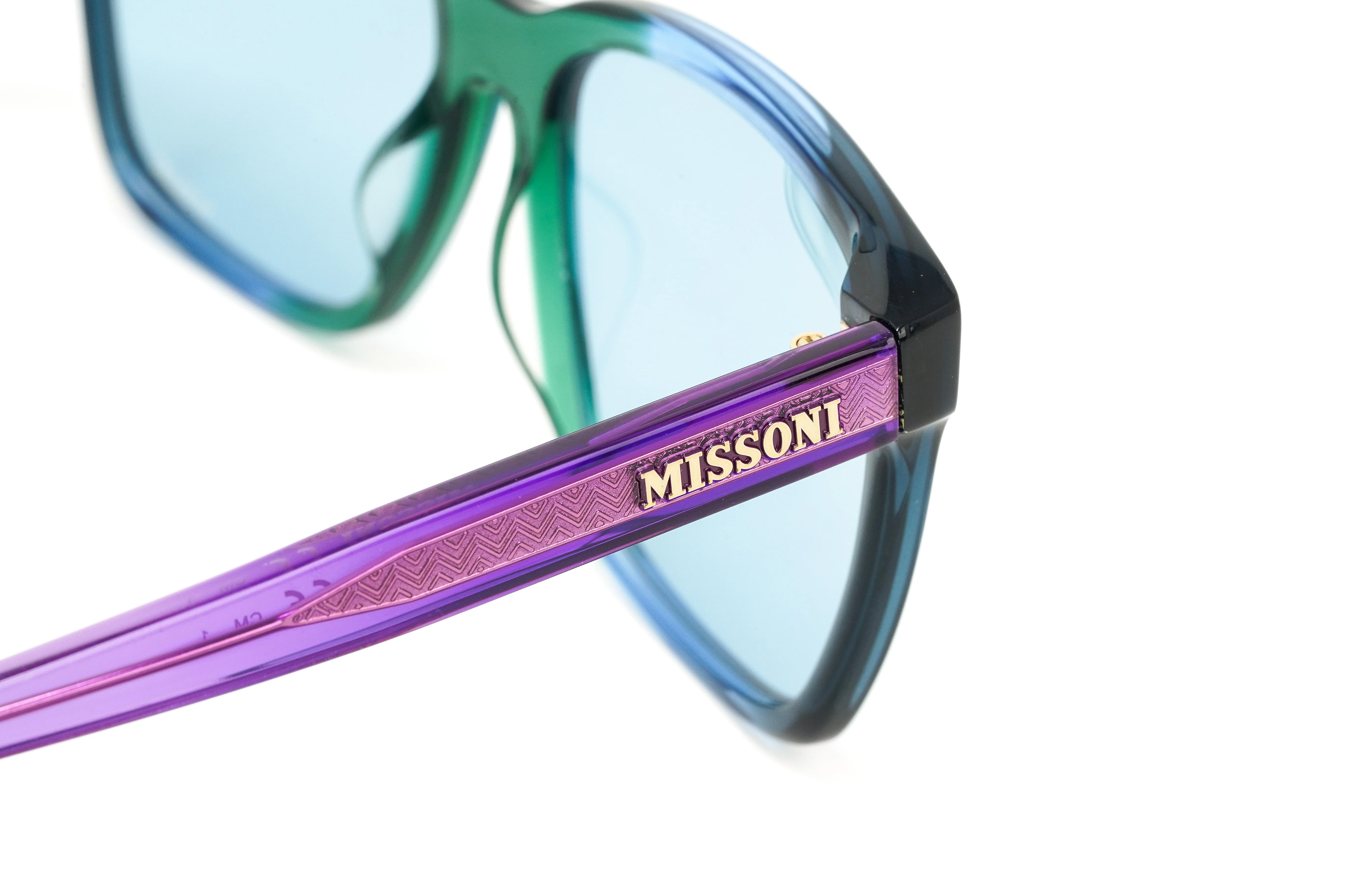 Missoni Women's Sunglasses Square Green Azure - Image 5