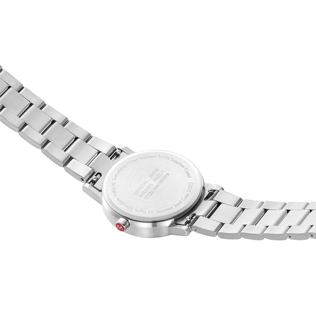 Mondaine Classic 30mm Ladies' Grey Watch - Image 3