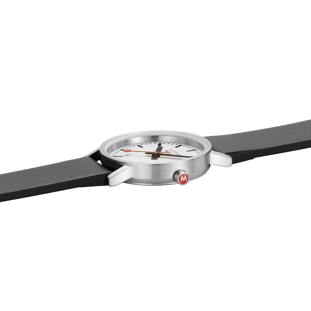 Mondaine Classic 30mm Ladies' White Watch - Image 4