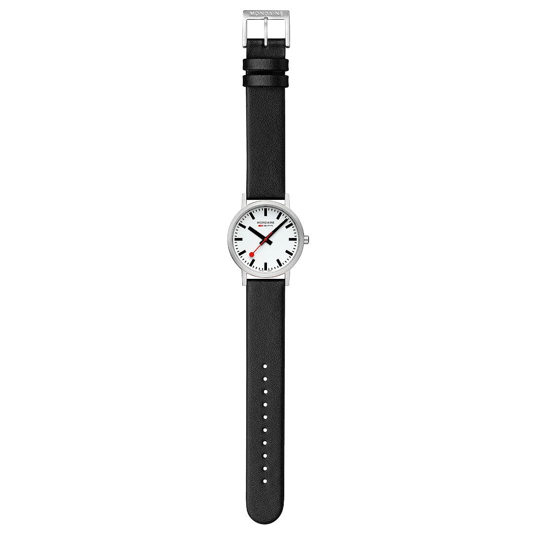 Mondaine Classic 36mm Ladies' White Watch - Image 6