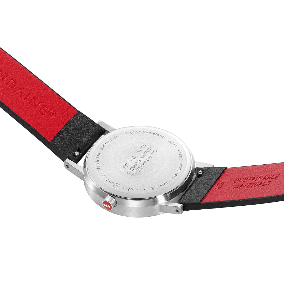 Mondaine Classic 36mm Ladies' White Watch - Image 3