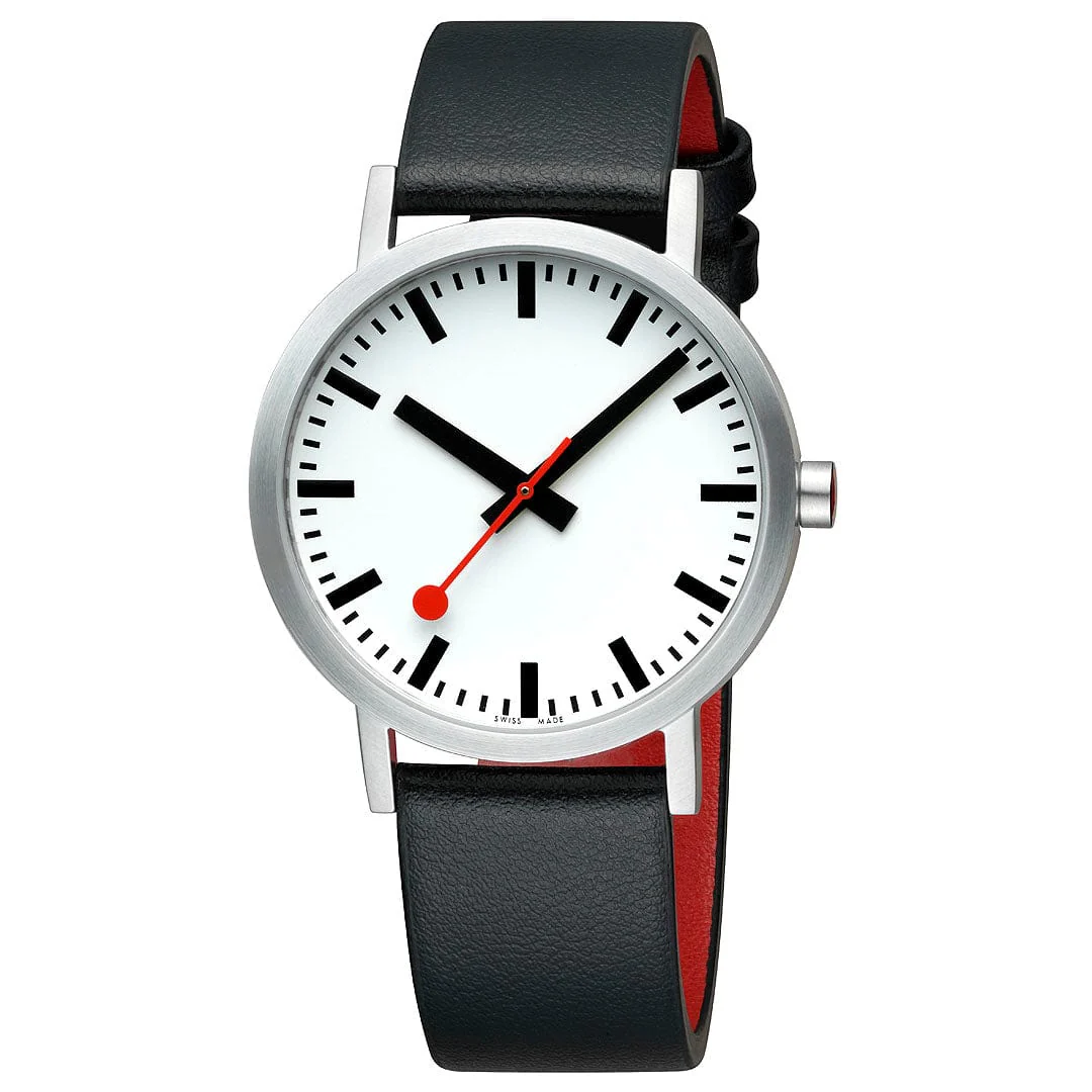 Mondaine Classic 40mm White Watch