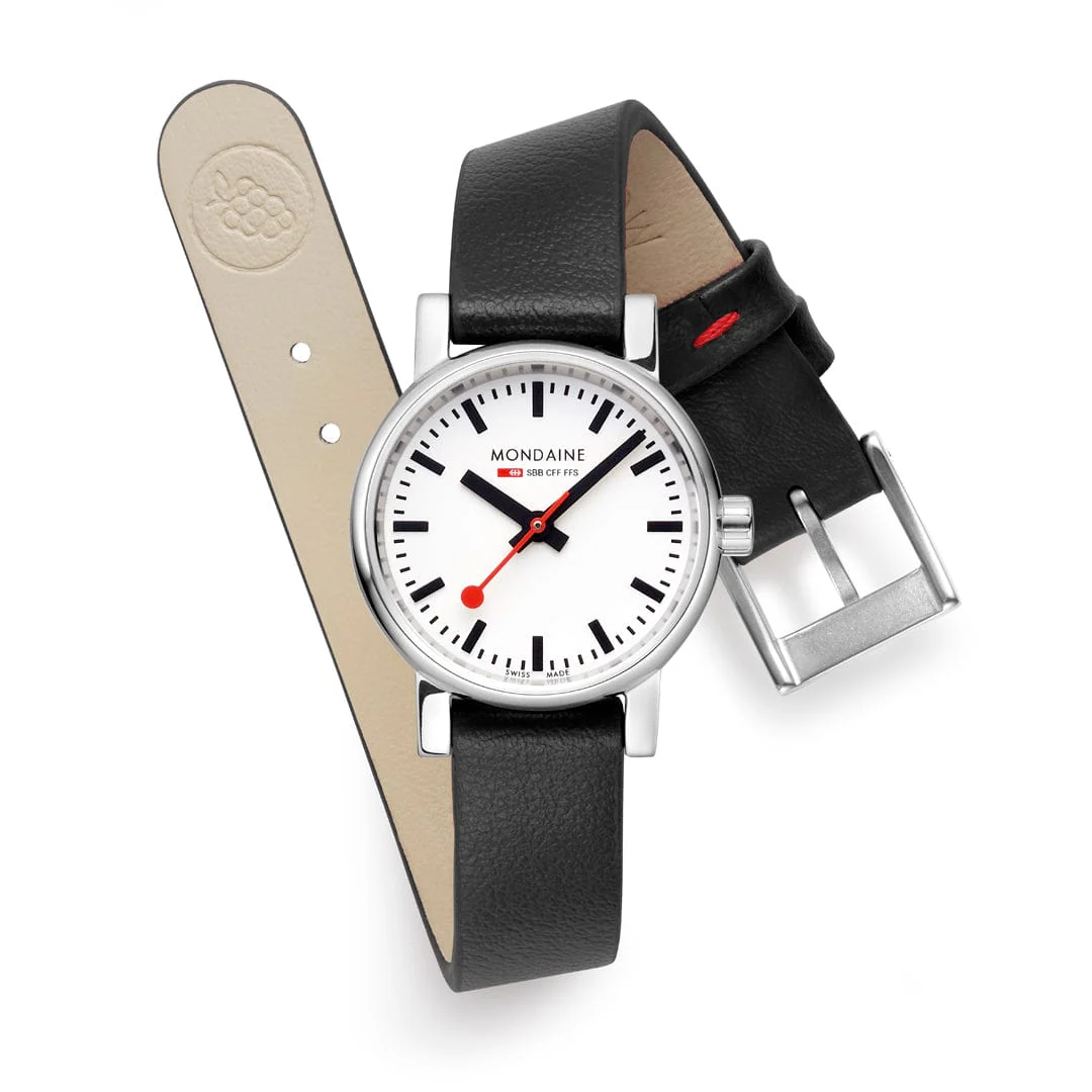 Mondaine evo2 26mm Ladies' White Watch - Image 4