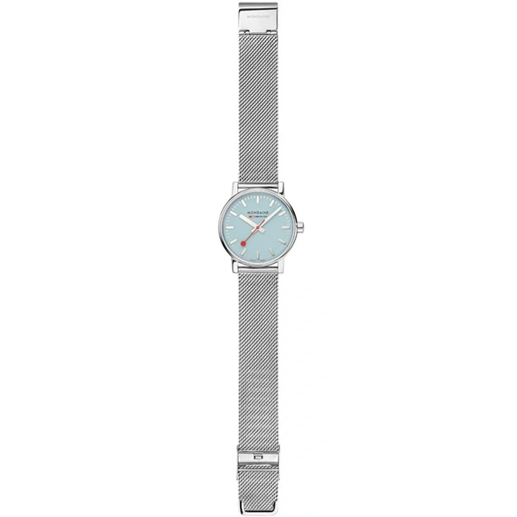 Mondaine Evo2 Ladies Blue Watch - Image 3