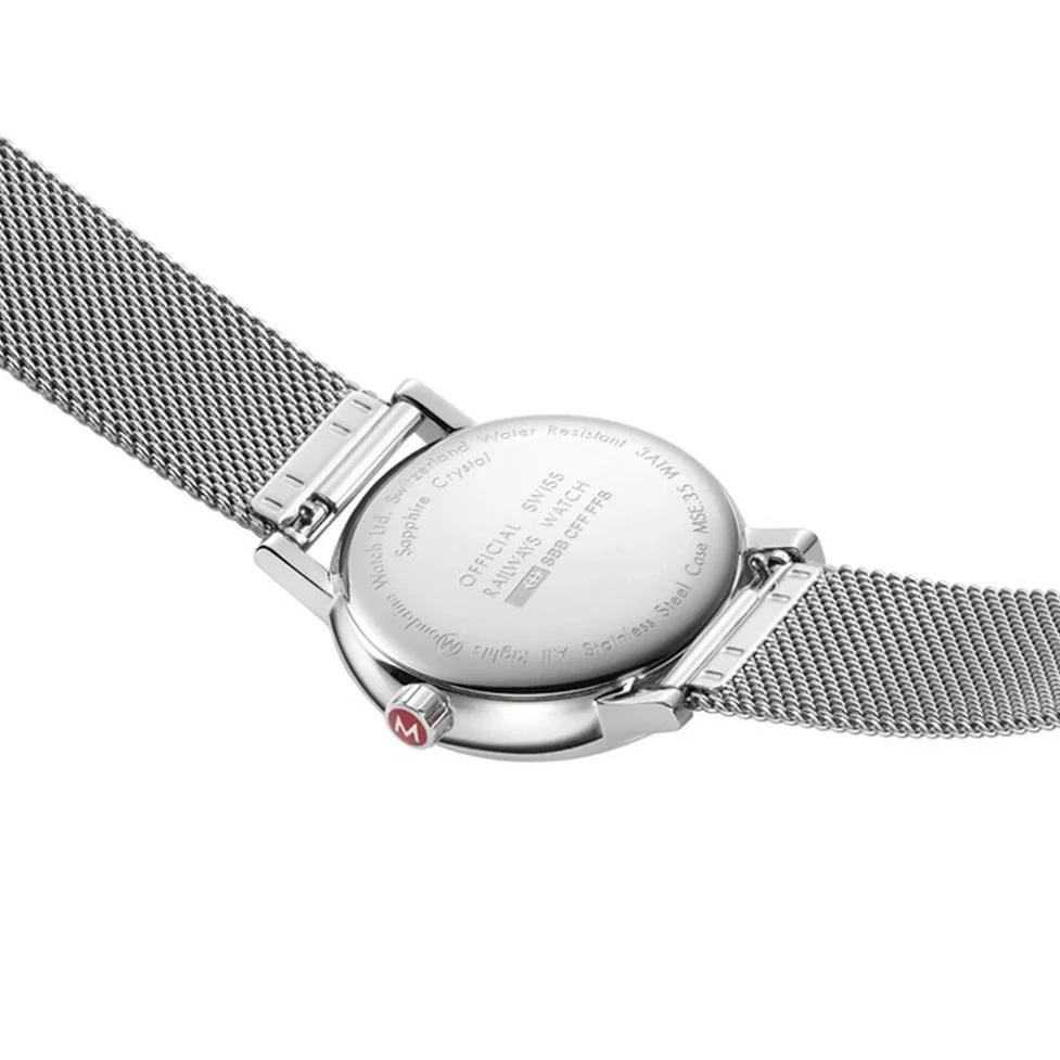 Mondaine Evo2 Ladies Blue Watch - Image 5