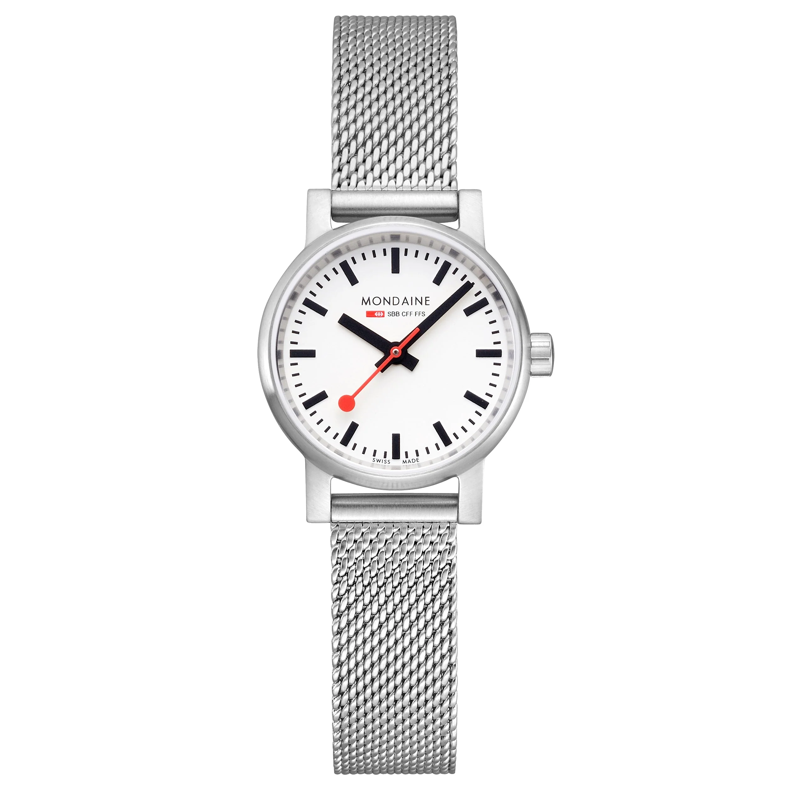 Mondaine Evo2 Ladies White Watch