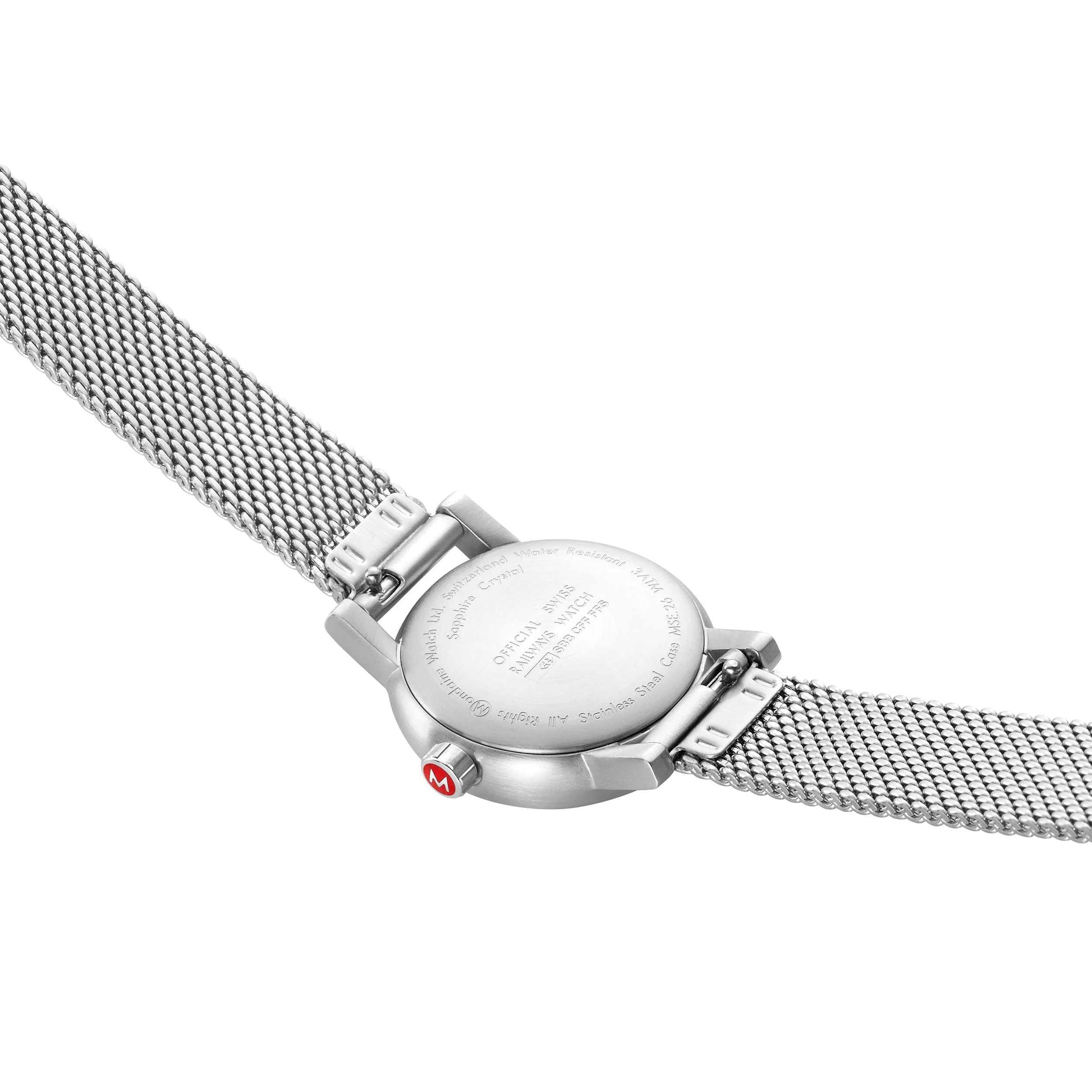 Mondaine Evo2 Ladies White Watch - Image 6