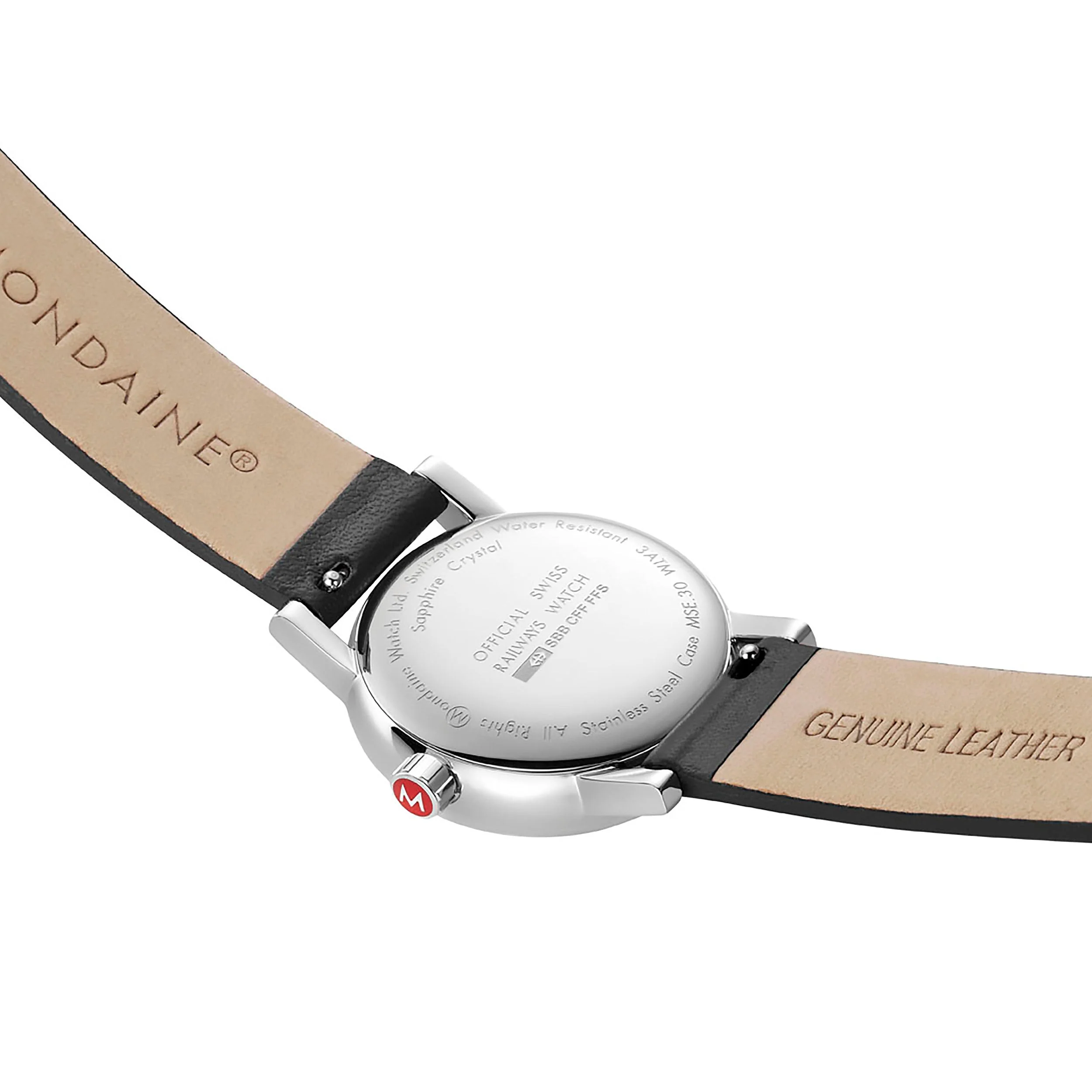 Mondaine Evo2 Ladies White Watch MSE.30110.LBV - Image 2