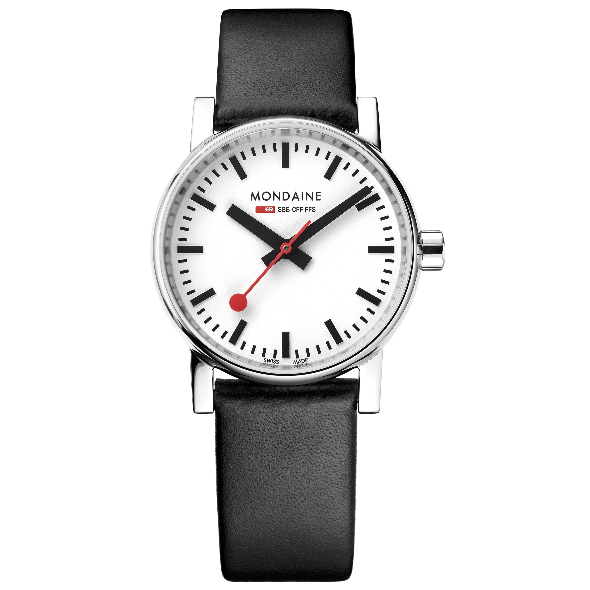 Mondaine Evo2 Ladies White Watch MSE.30110.LBV - Image 4