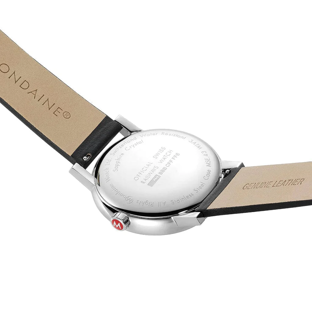 Mondaine Evo2 Men's Black Watch - Image 4