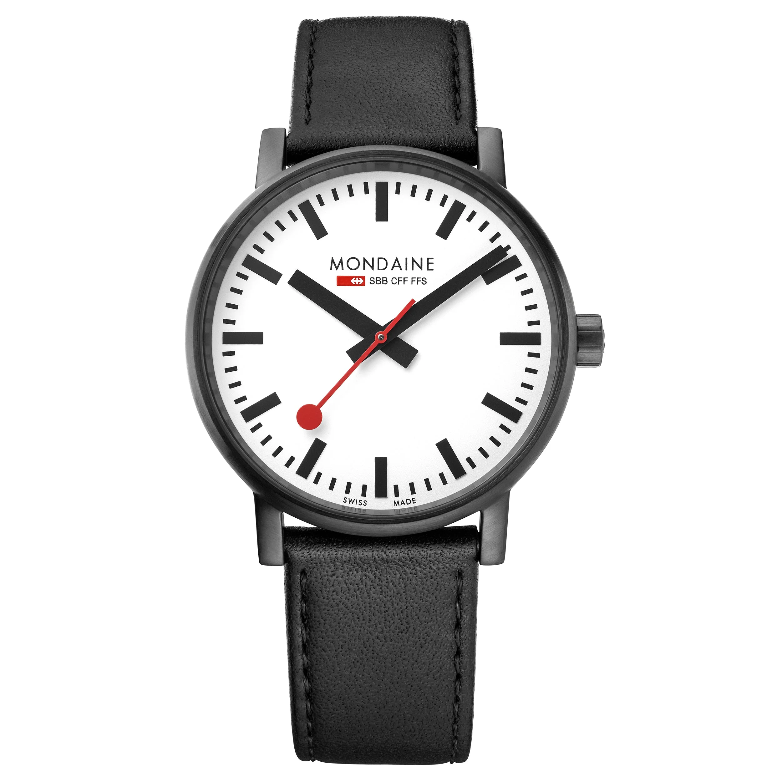 Mondaine Evo2 Unisex White Watch - Image 4