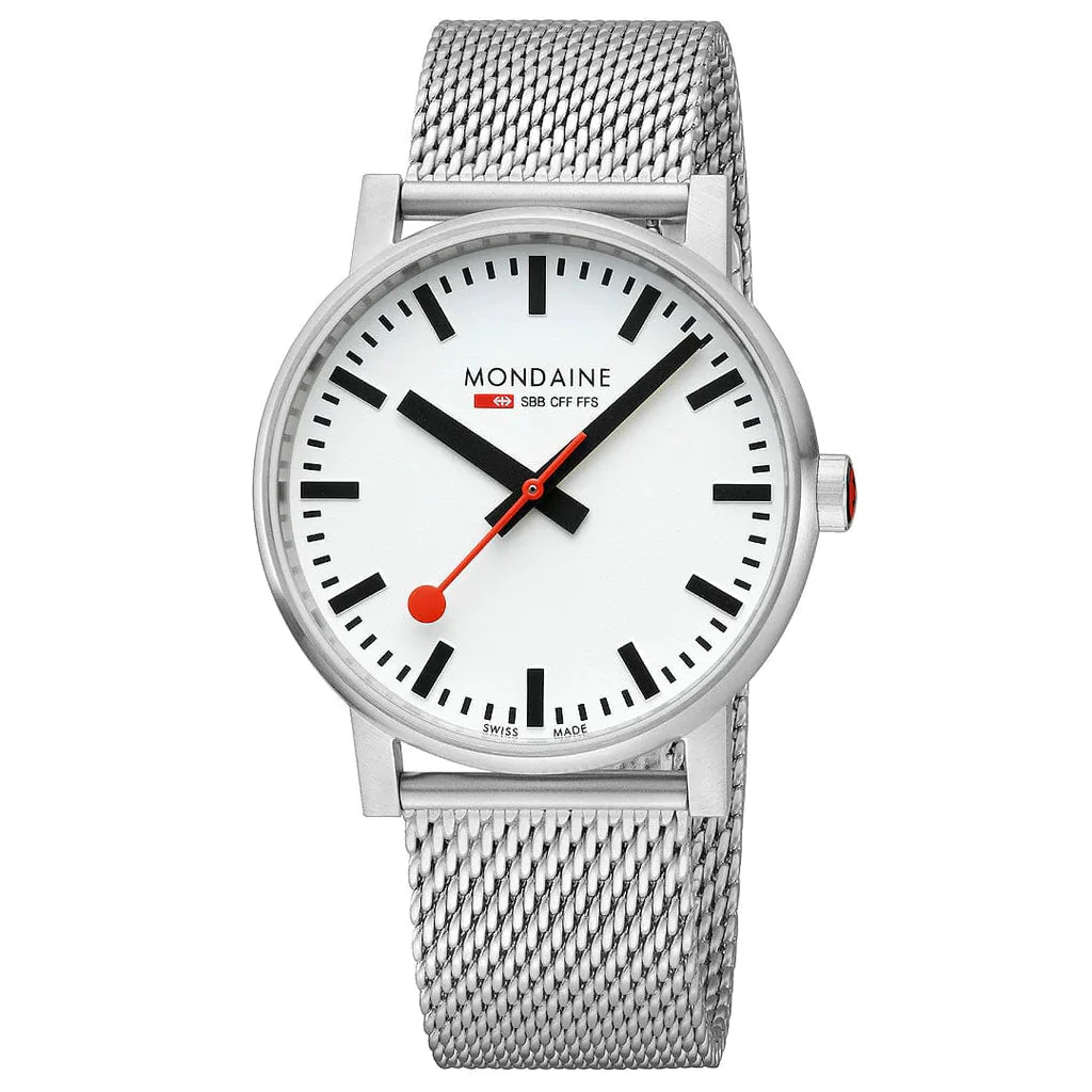 Mondaine Evo2 Men's White Watch