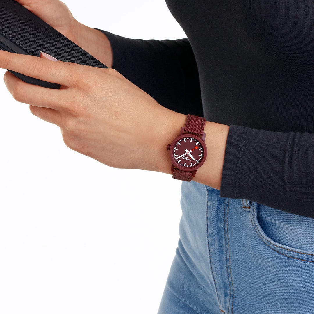 Mondaine Ladies Watch Essence Red Cherry - Image 6
