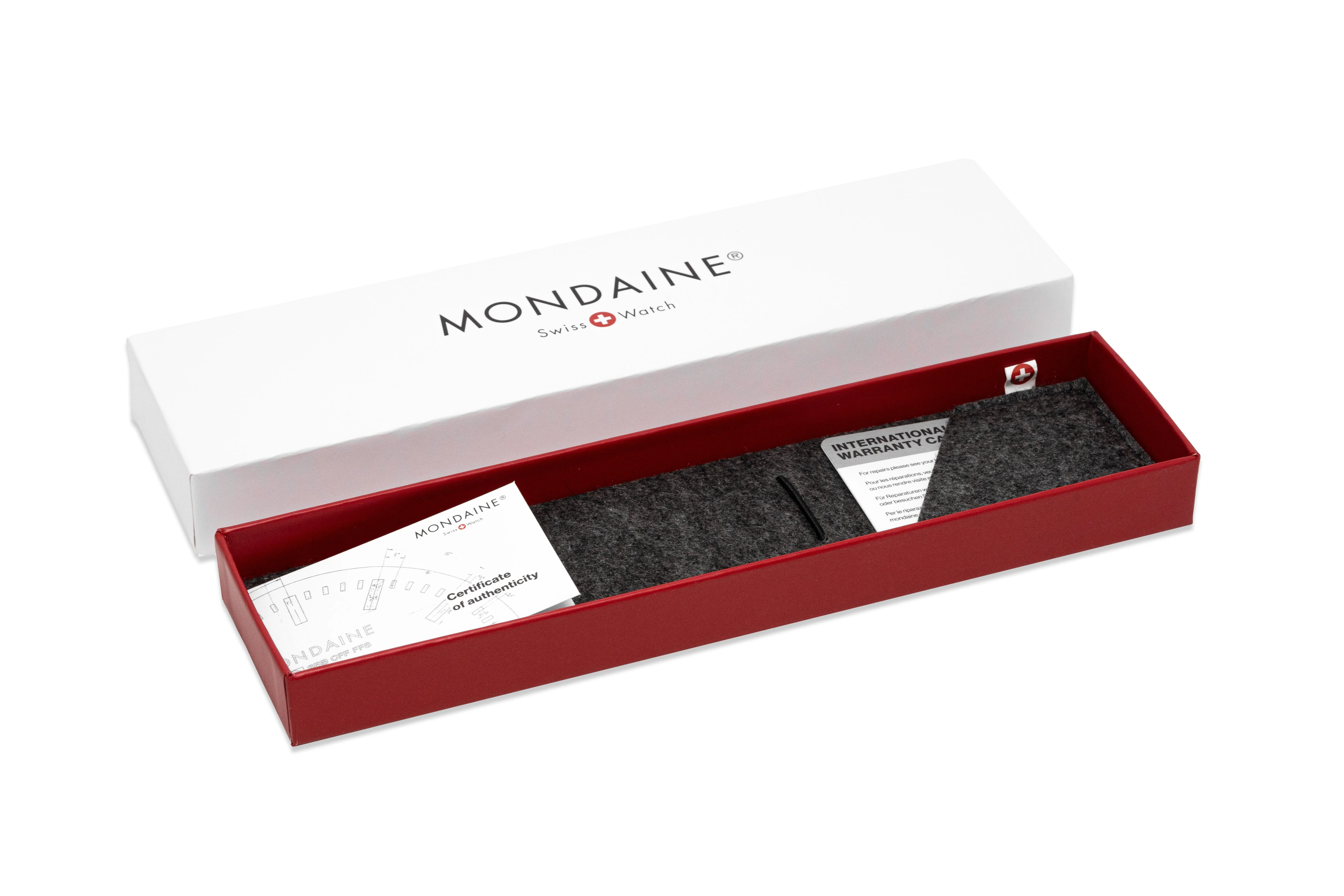 Mondaine Ladies Watch Essence White Brown - Image 11