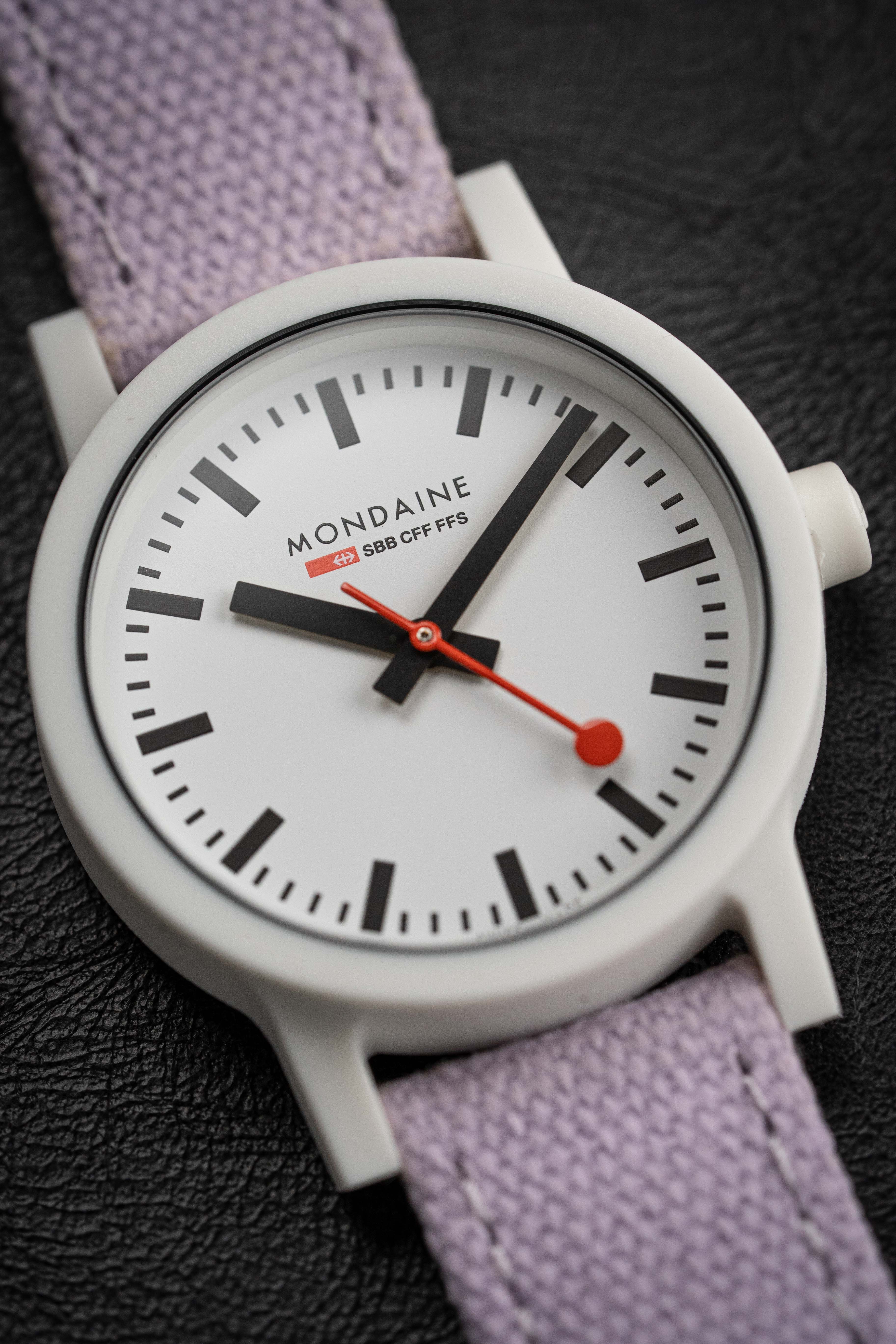 Mondaine Ladies Watch Essence White Lavender - Image 8