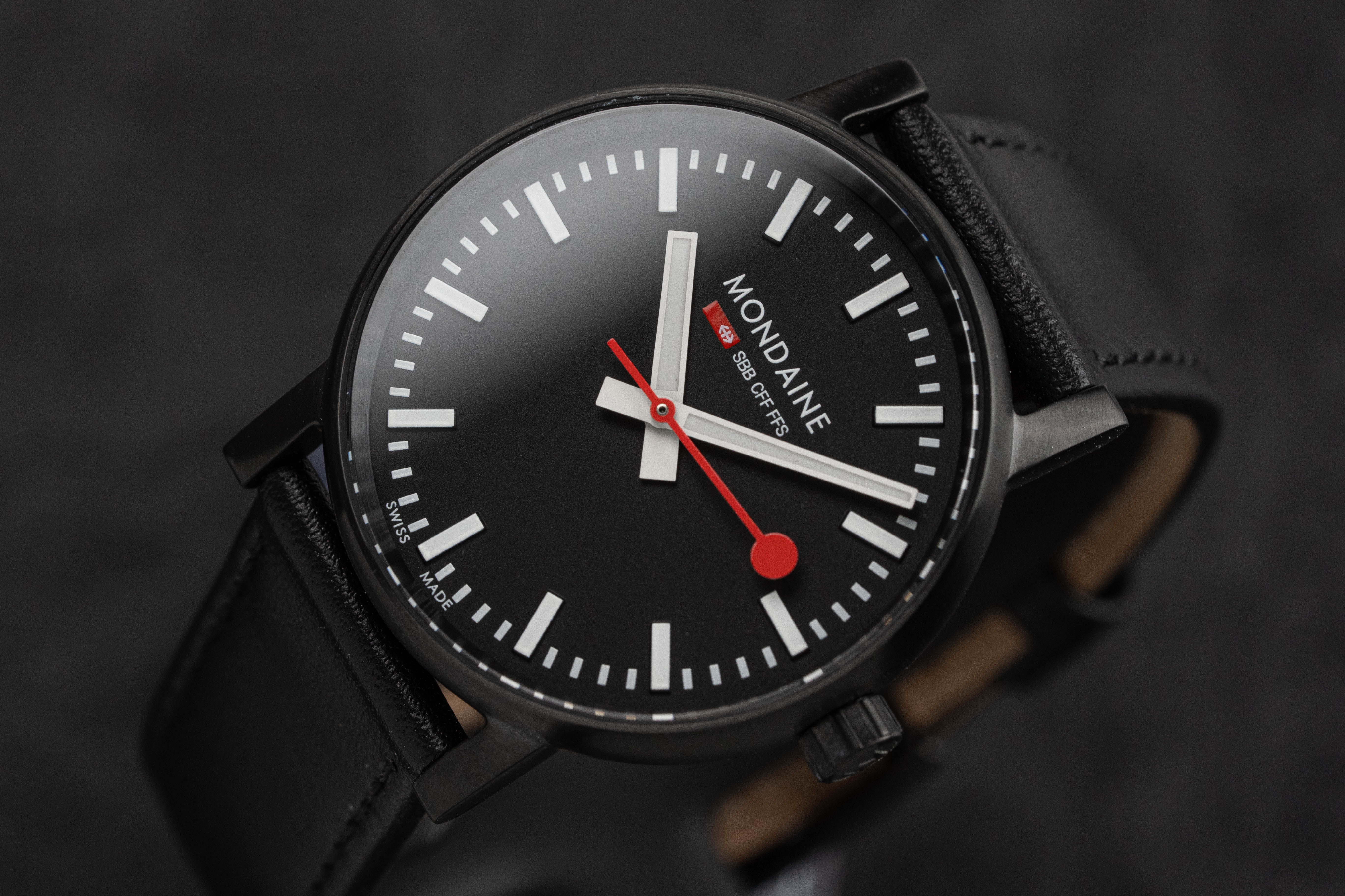 Mondaine Ladies Watch EVO2 Black - Image 7