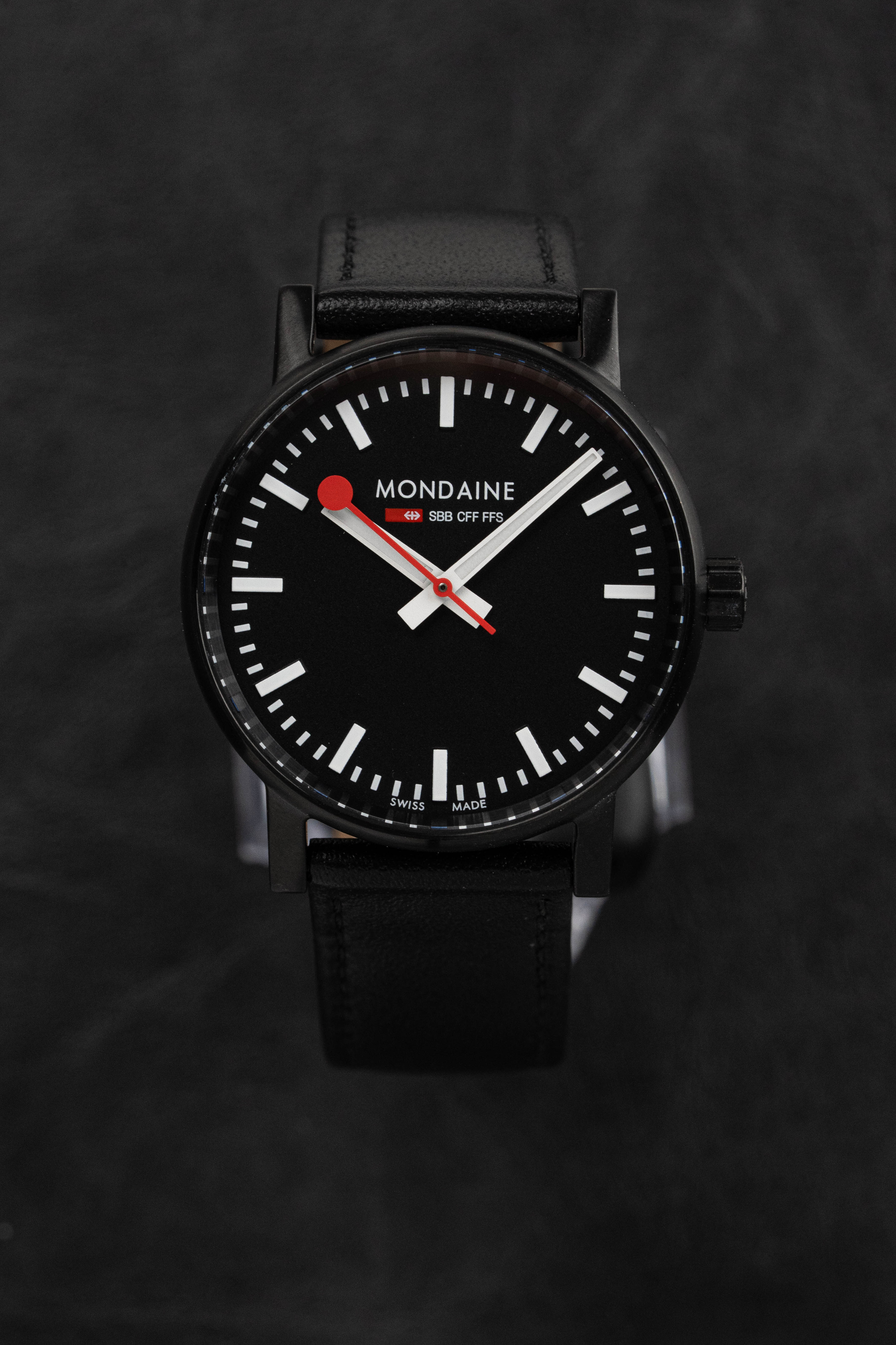 Mondaine Ladies Watch EVO2 Black - Image 9
