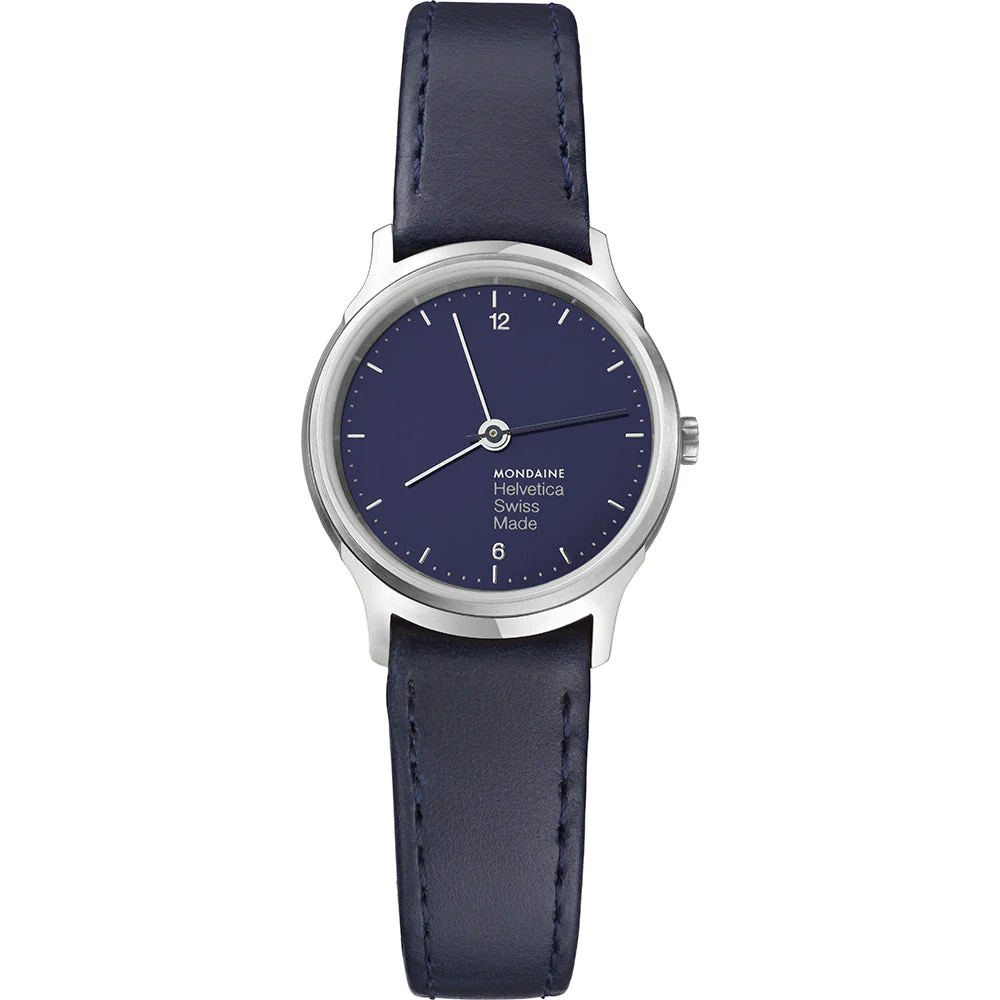 Mondaine Ladies Watch Helvetica No1 Light Navy