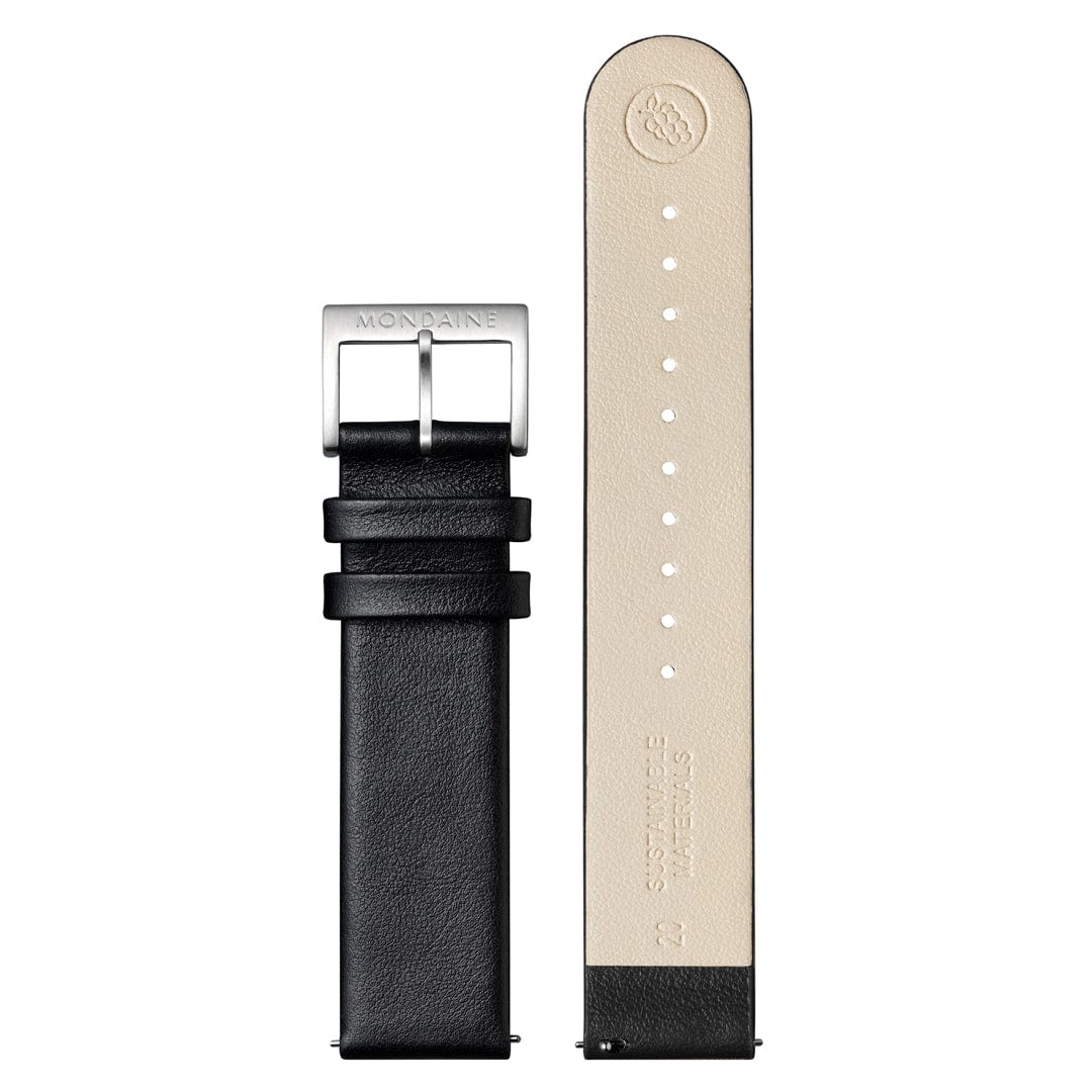 Mondaine Neo Chronograph White Dial 41mm Vegan Leather Watch - Image 9