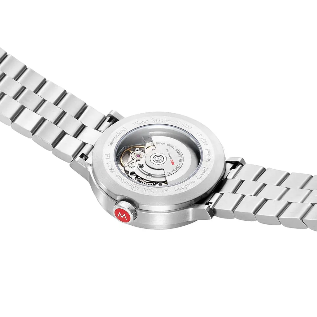 Mondaine Original Automatic Men's White Watch - Image 8