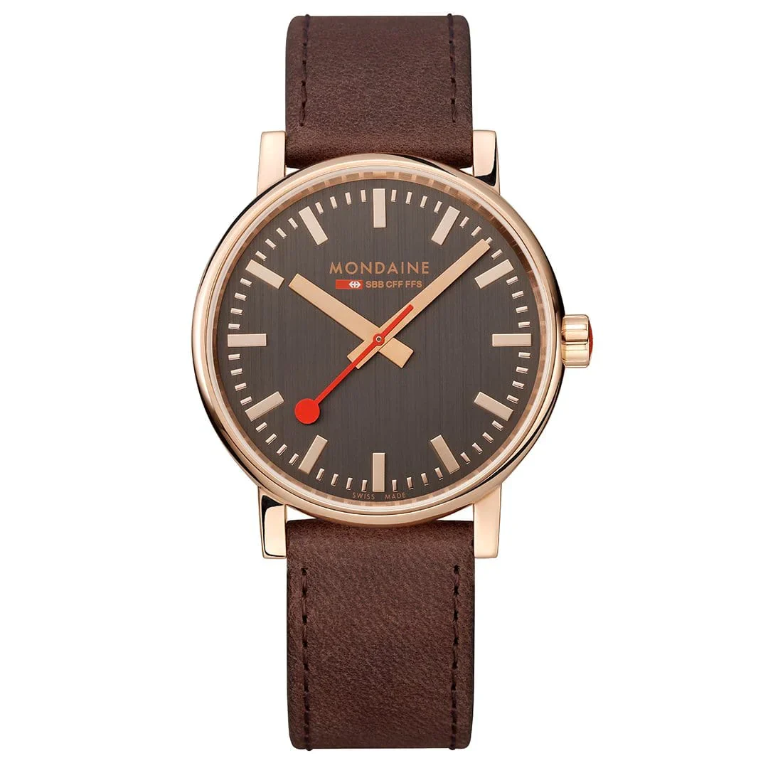 Mondaine Watch EVO2 Rose Gold - Image 4