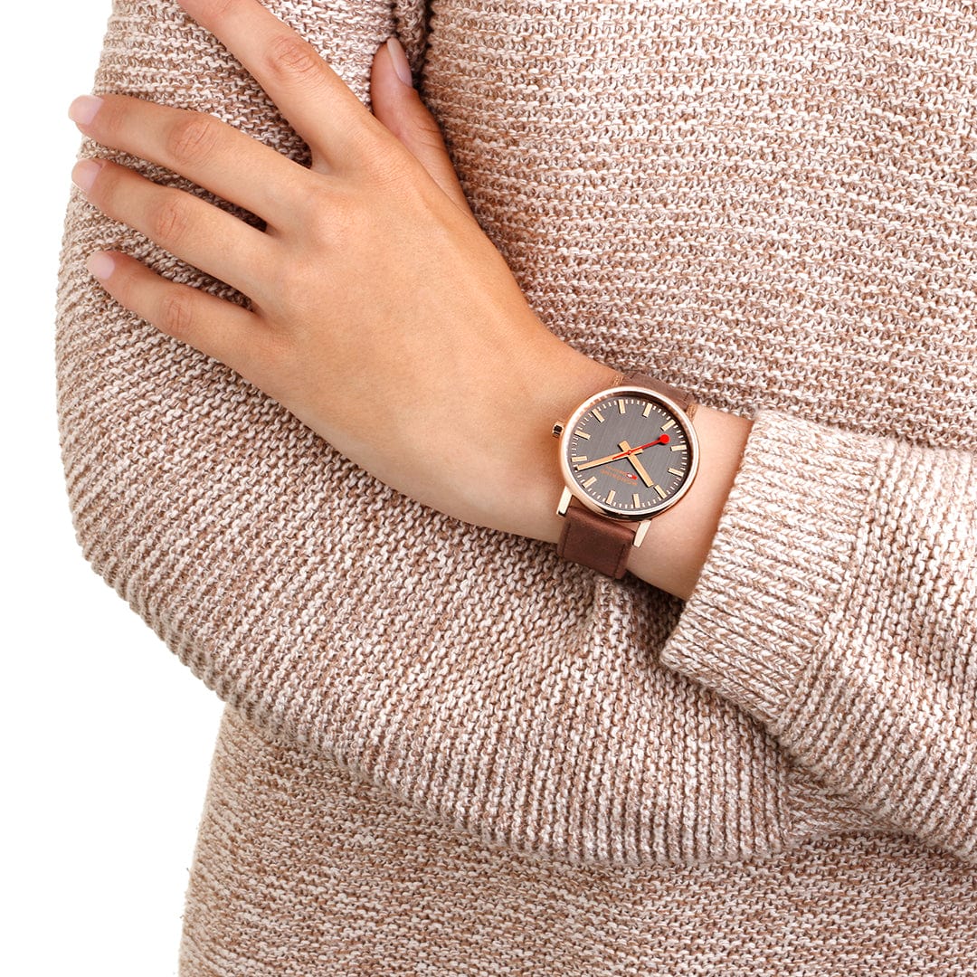 Mondaine Watch EVO2 Rose Gold - Image 7