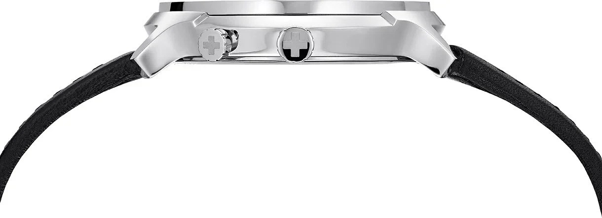 Mondaine Watch Helvetica Regular Black - Image 3