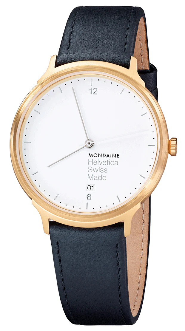 Mondaine Watch Helvetica No1 Light Black - Image 2