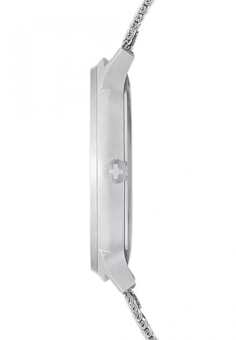 Mondaine Watch Helvetica No1 Light White - Image 4