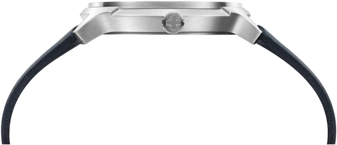 Mondaine Watch Helvetica No1 Regular Navy - Image 3