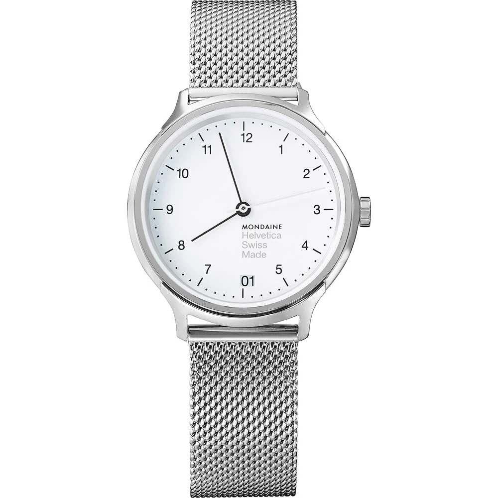 Mondaine Helvetica No1 Regular Ladies' White Watch