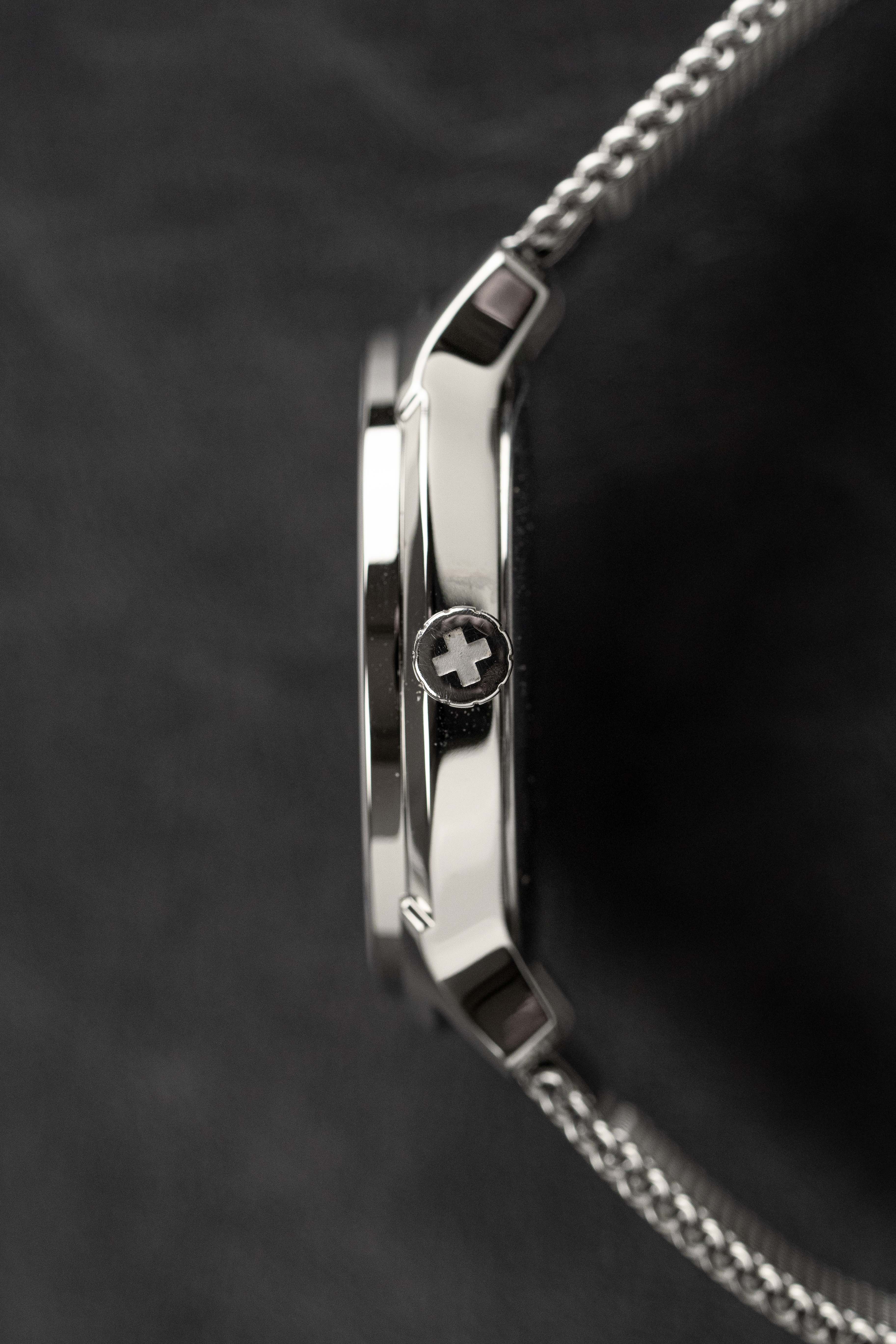 Mondaine Helvetica No1 Regular Ladies' White Watch - Image 6