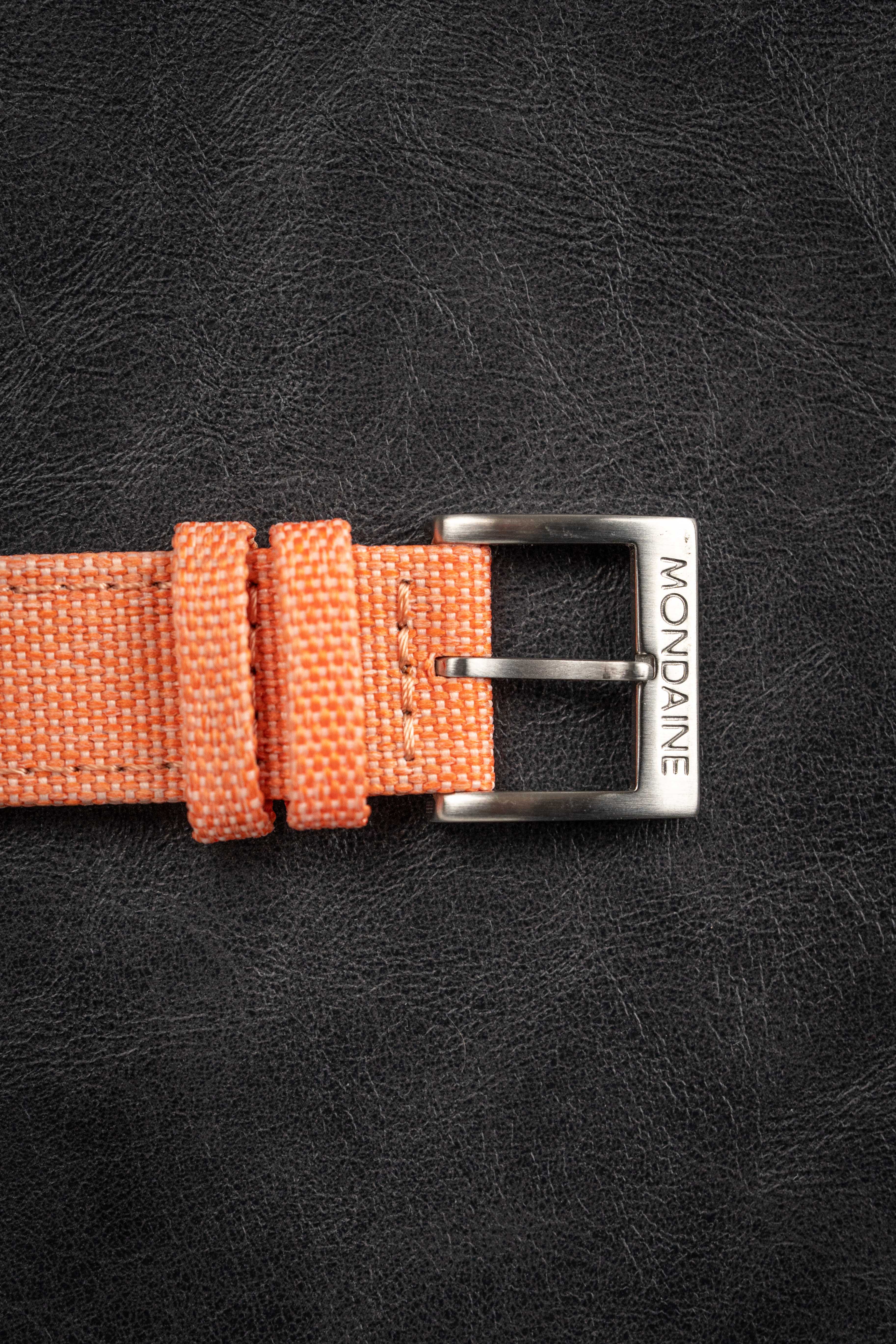 Mondaine Ladies Watch Classic White Orange - Image 5