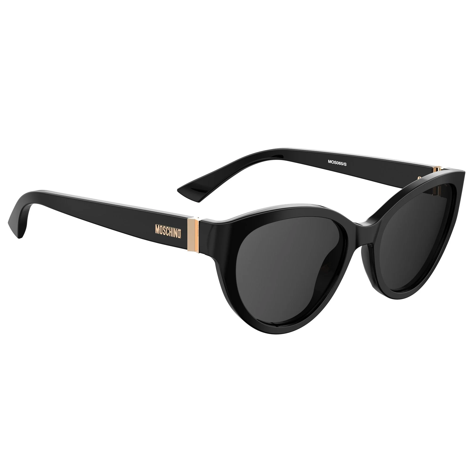 Moschino MOS065/S 807 55IR(MOS1) Women's Black Sunglasses - Image 3