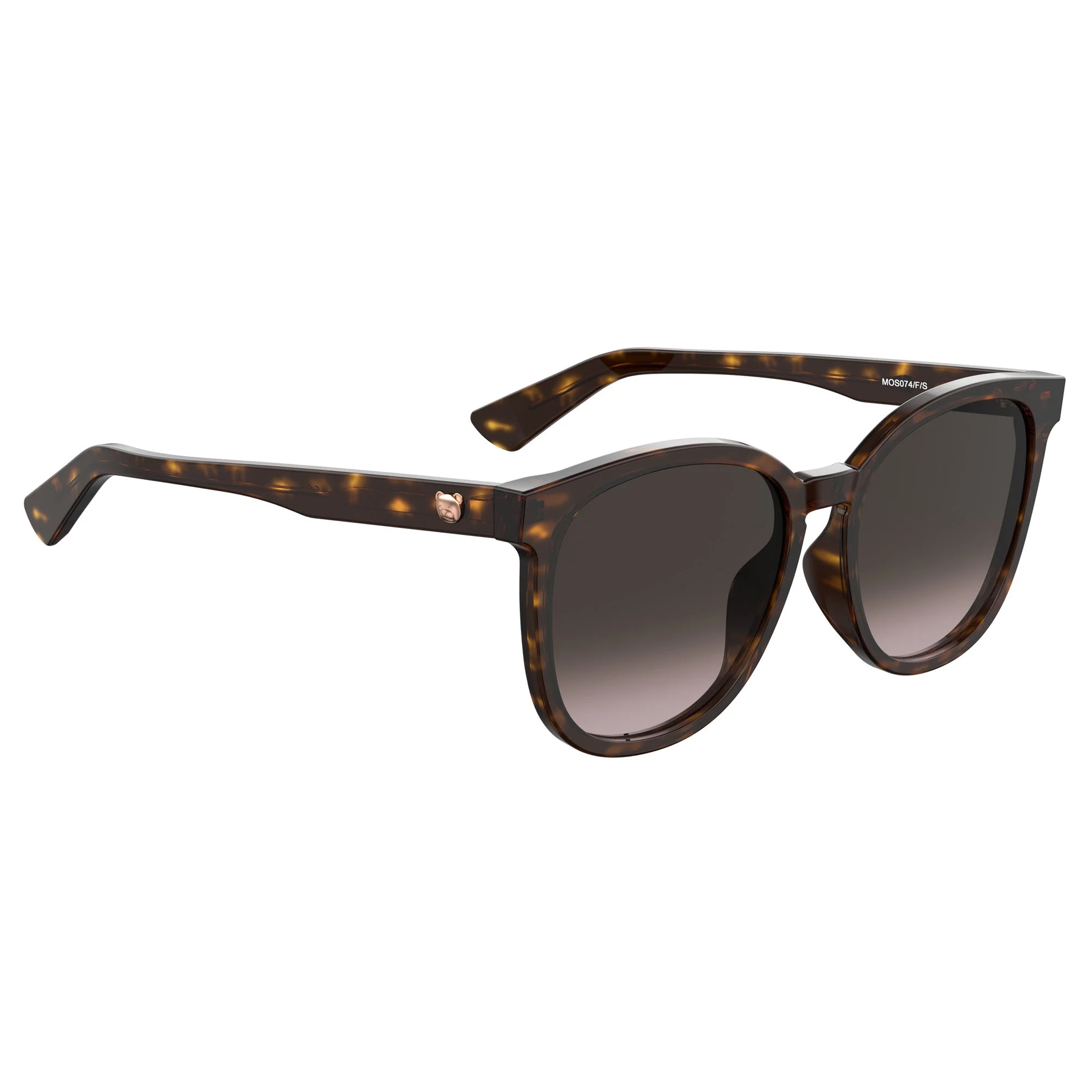 Moschino MOS074/F/S 086 56HA(MOS2) Women's Havana Sunglasses - Image 2