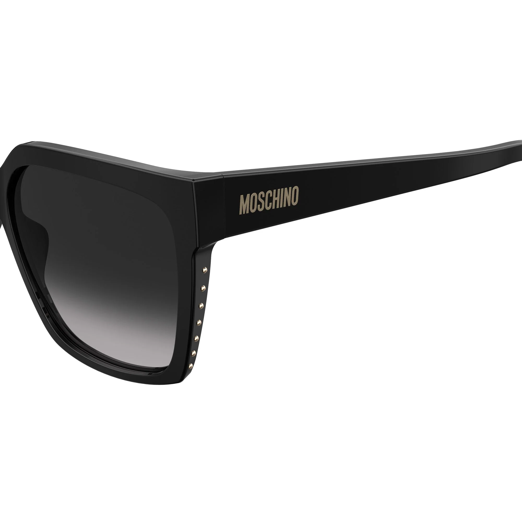 Moschino MOS079/S 807 579O(MOS10) Women's Black Sunglasses - Image 4
