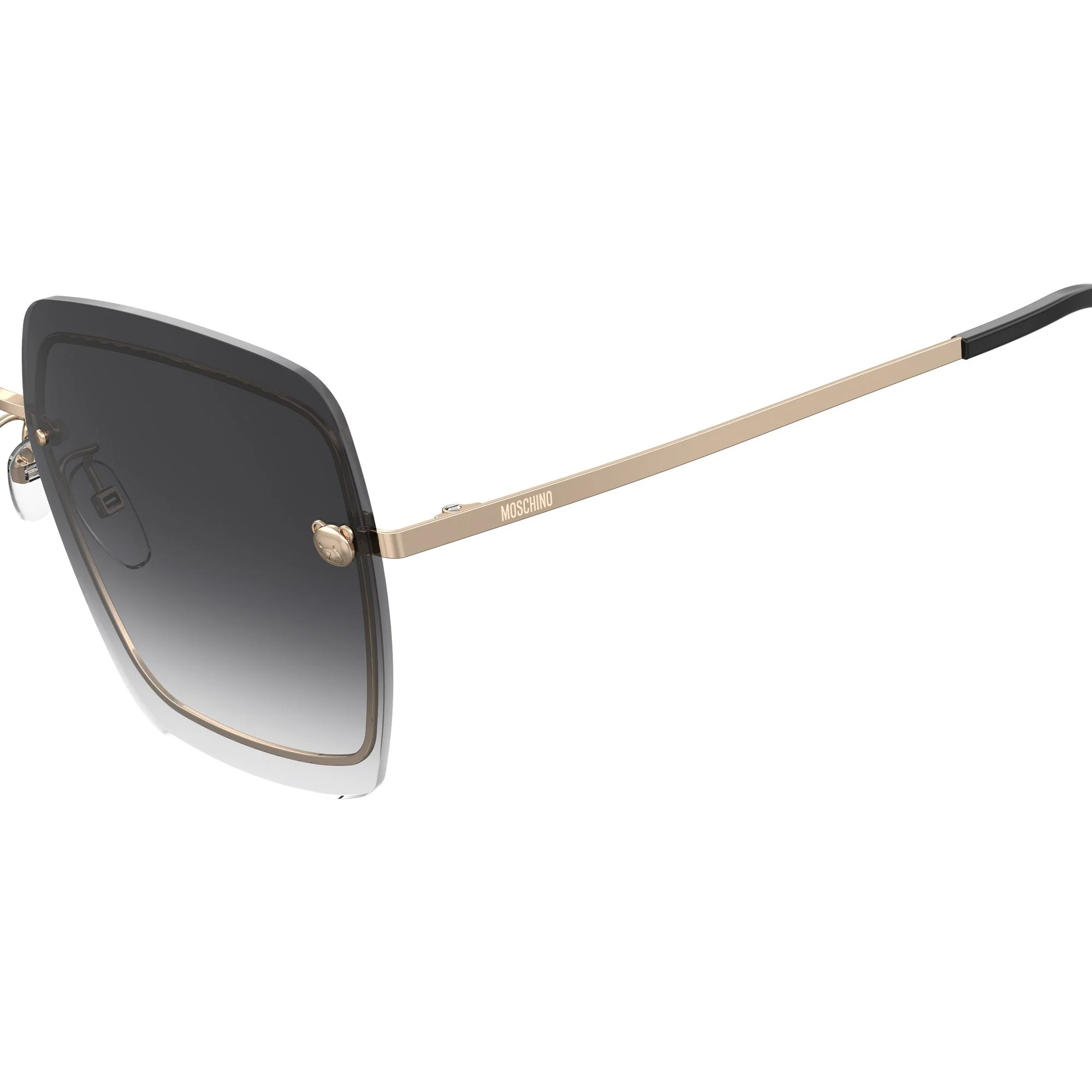 Moschino MOS085/G/S KB7 649O(MOS5) Women's Grey Sunglasses - Image 4