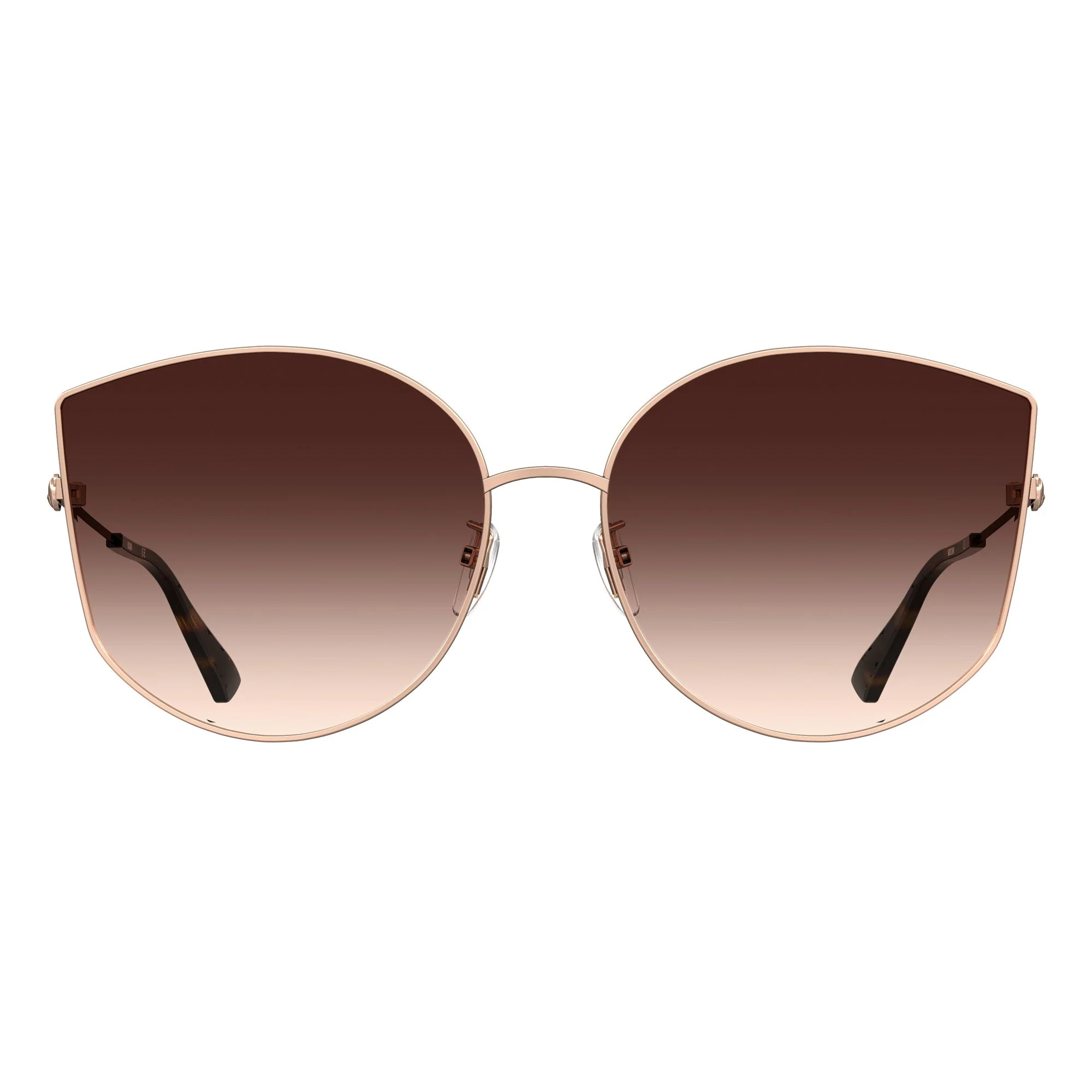 Moschino MOS086/G/S DDB 64HA(MOS6) Women's Gold Sunglasses - Image 2