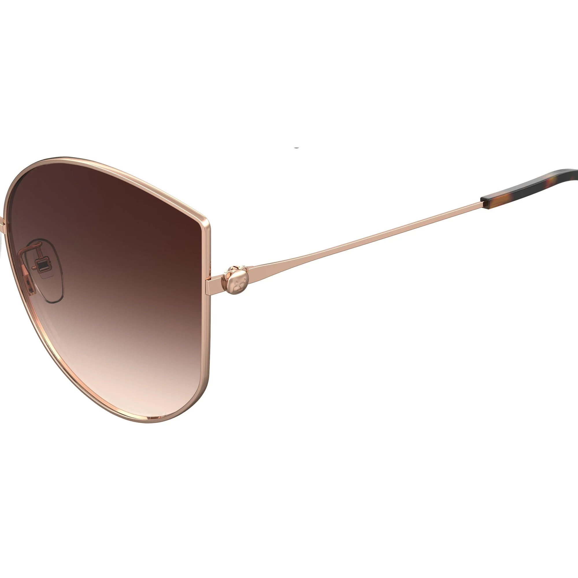 Moschino MOS086/G/S DDB 64HA(MOS6) Women's Gold Sunglasses - Image 4