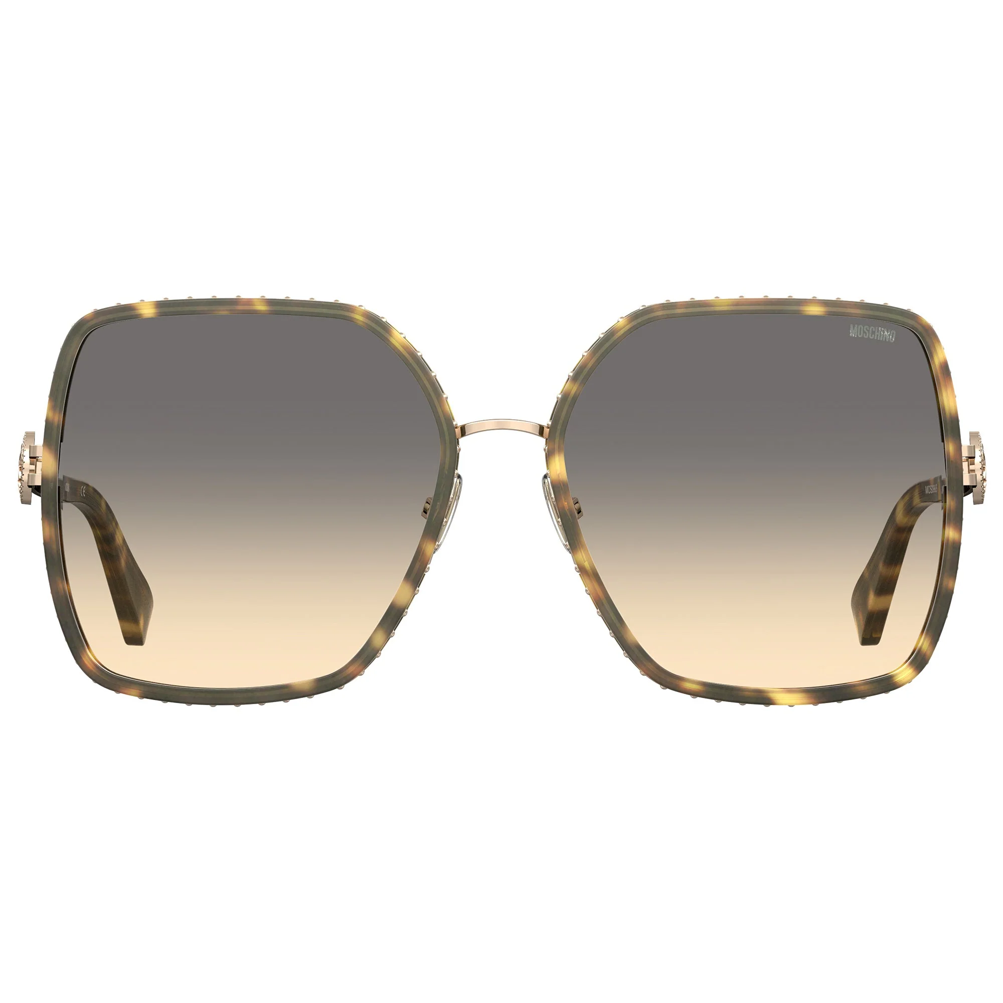 Moschino MOS096/S 086 58GA (MOS13) Women's Havana Sunglasses - Image 2