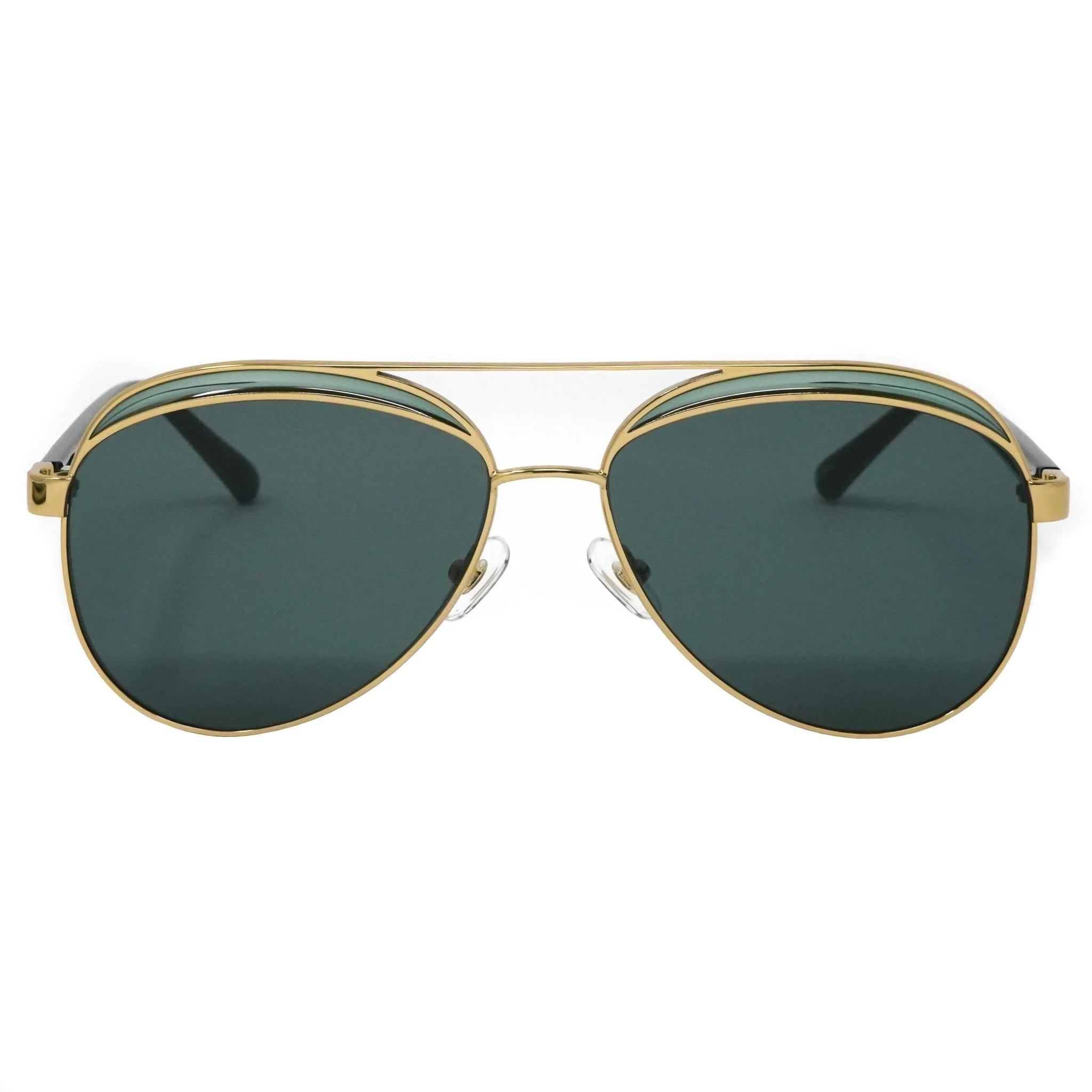 NO 21 Sunglasses Gold and Green - Image 2