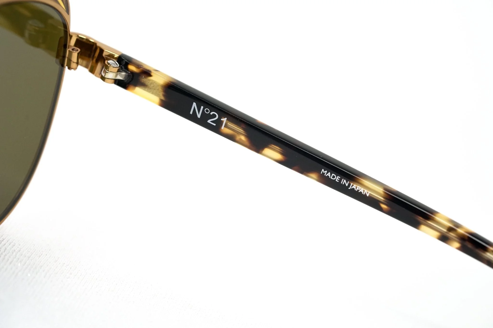 NO 21 Sunglasses Golden Brown - Image 8